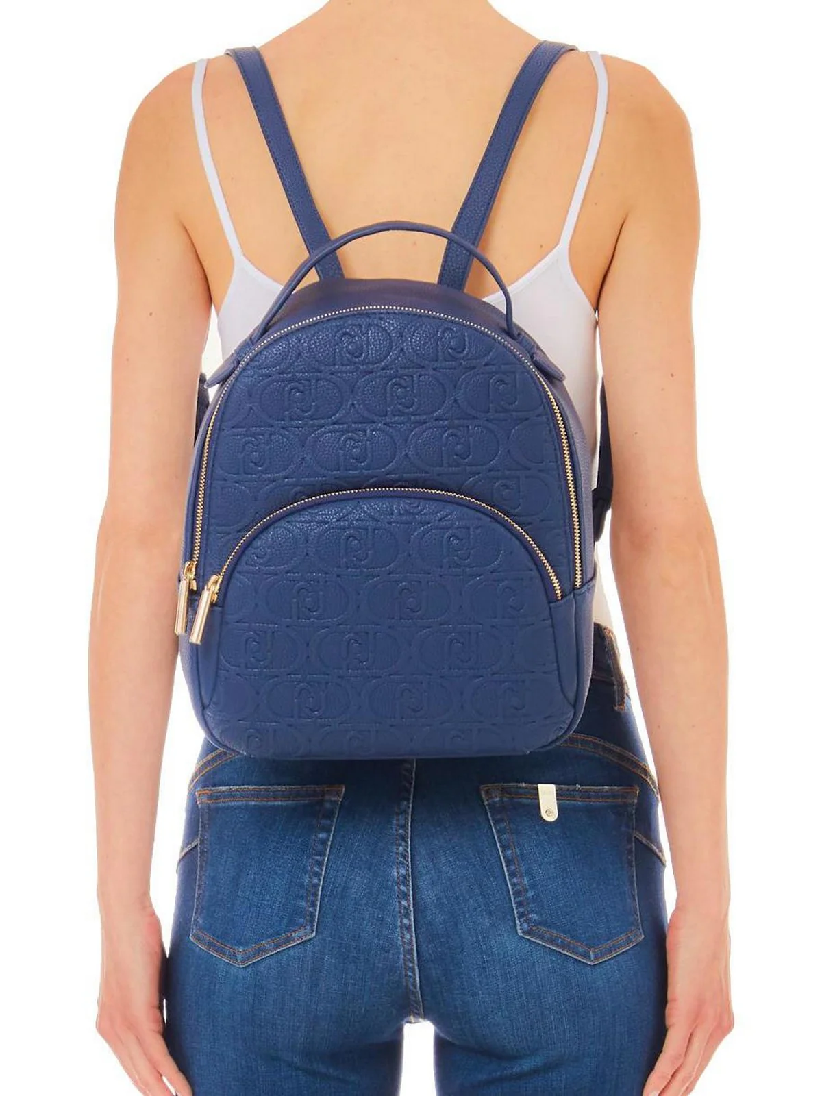 LIU JO ACCESSORIES Zaino Donna  AA4160E0003 94024 Blu - Image 5