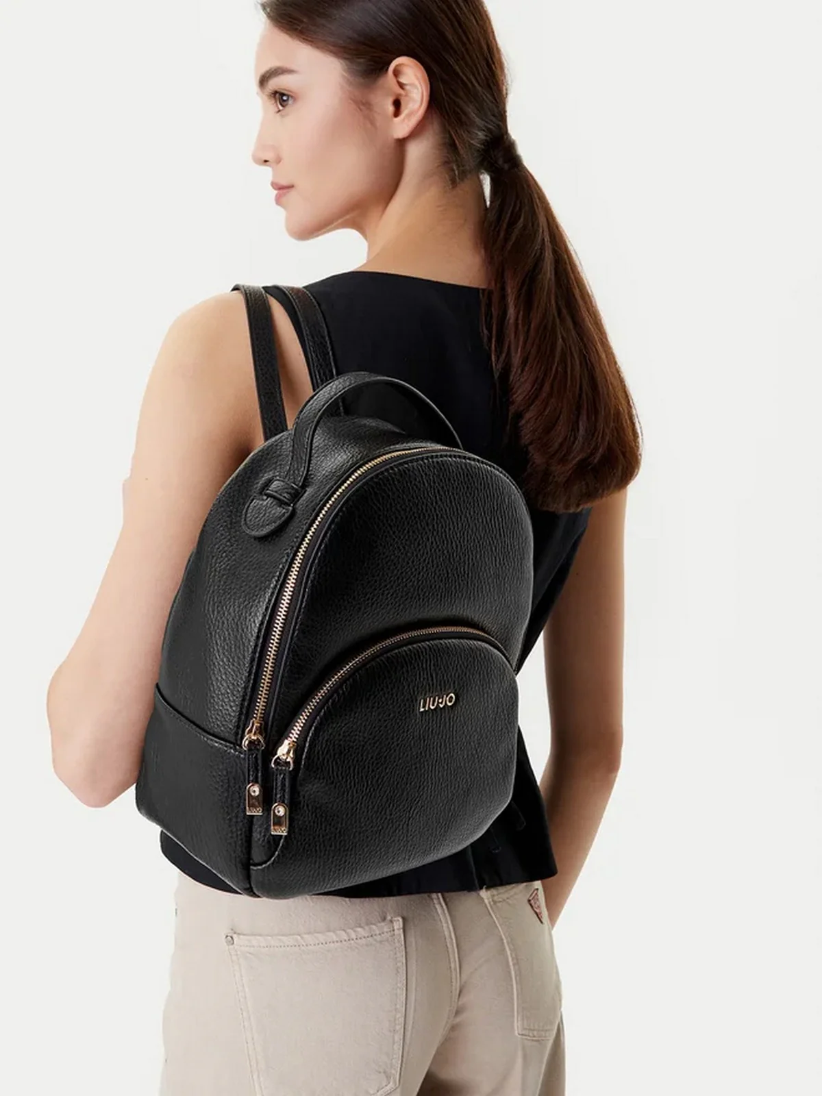 LIU JO ACCESSORIES Zaino Donna AF5157E0027 22222 Nero - Image 6