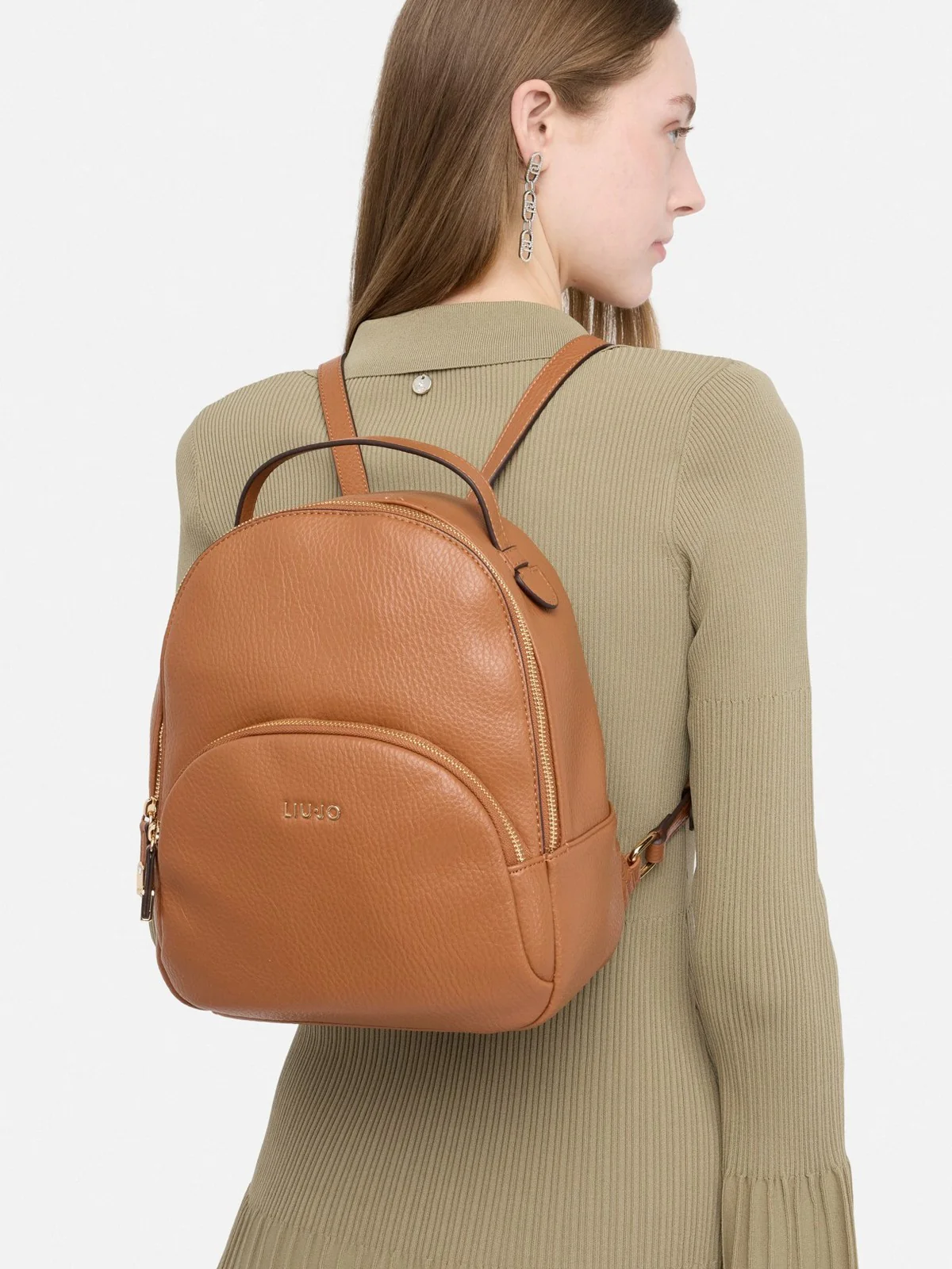 LIU JO ACCESSORIES Zaino Donna  AF5157E0027 81244 Ginger bread - Image 2