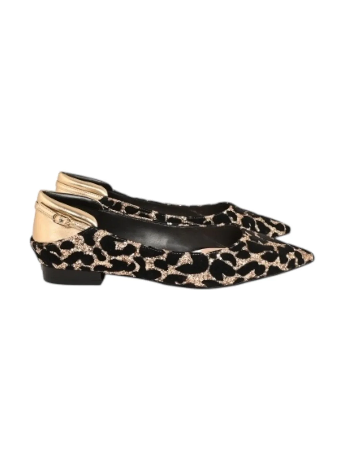 LIU JO Ballerina Donna VIVIEN 01 SF5035TX497 S3832 GLITTER/META LEOPARD/LIGHT GOLD - Image 5