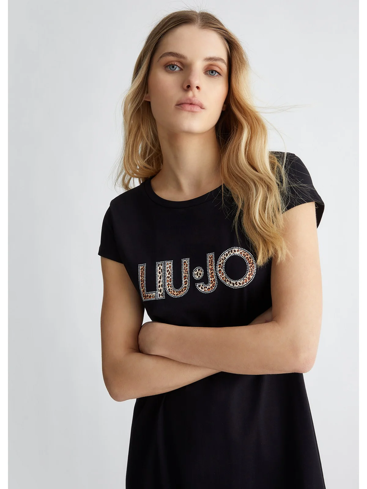 LIU JO BEACHWEAR Abito Donna VA4103JS003 09T52 Nero - Image 2