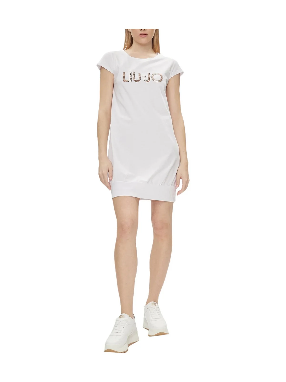 LIU JO BEACHWEAR Abito Donna  VA4103JS003 N9259 Bianco - Image 3