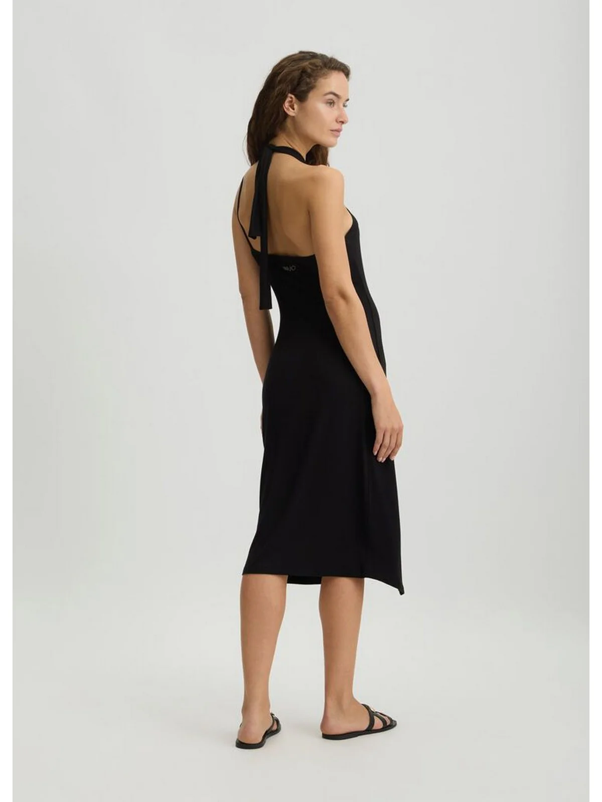 LIU JO BEACHWEAR Abito Donna VA5062JS360 22222 NERO - Image 4