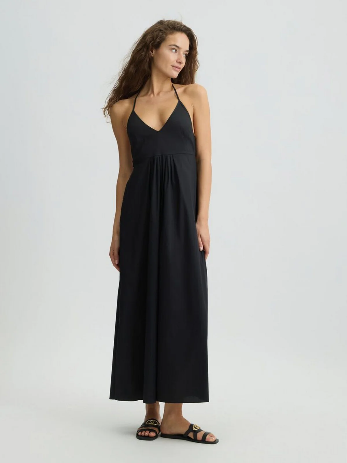LIU JO BEACHWEAR Abito Donna  VA5069TS330 22222 NERO - Image 2