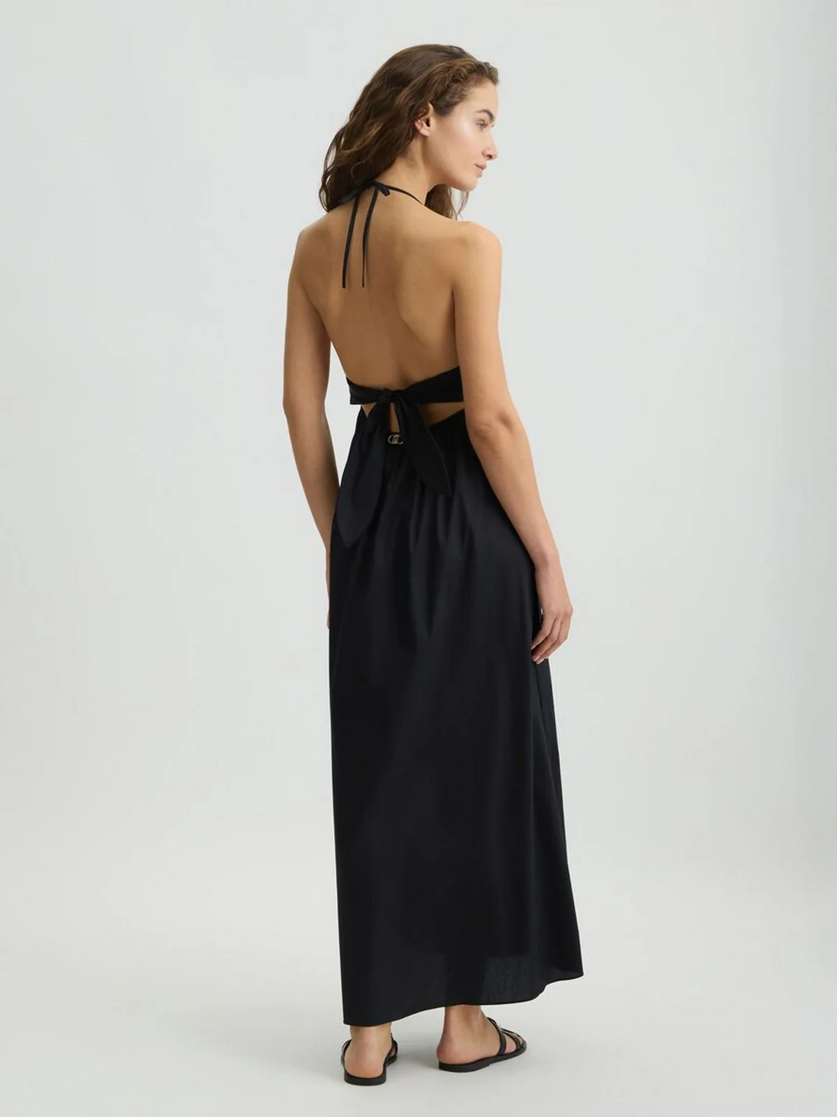 LIU JO BEACHWEAR Abito Donna  VA5069TS330 22222 NERO - Image 3