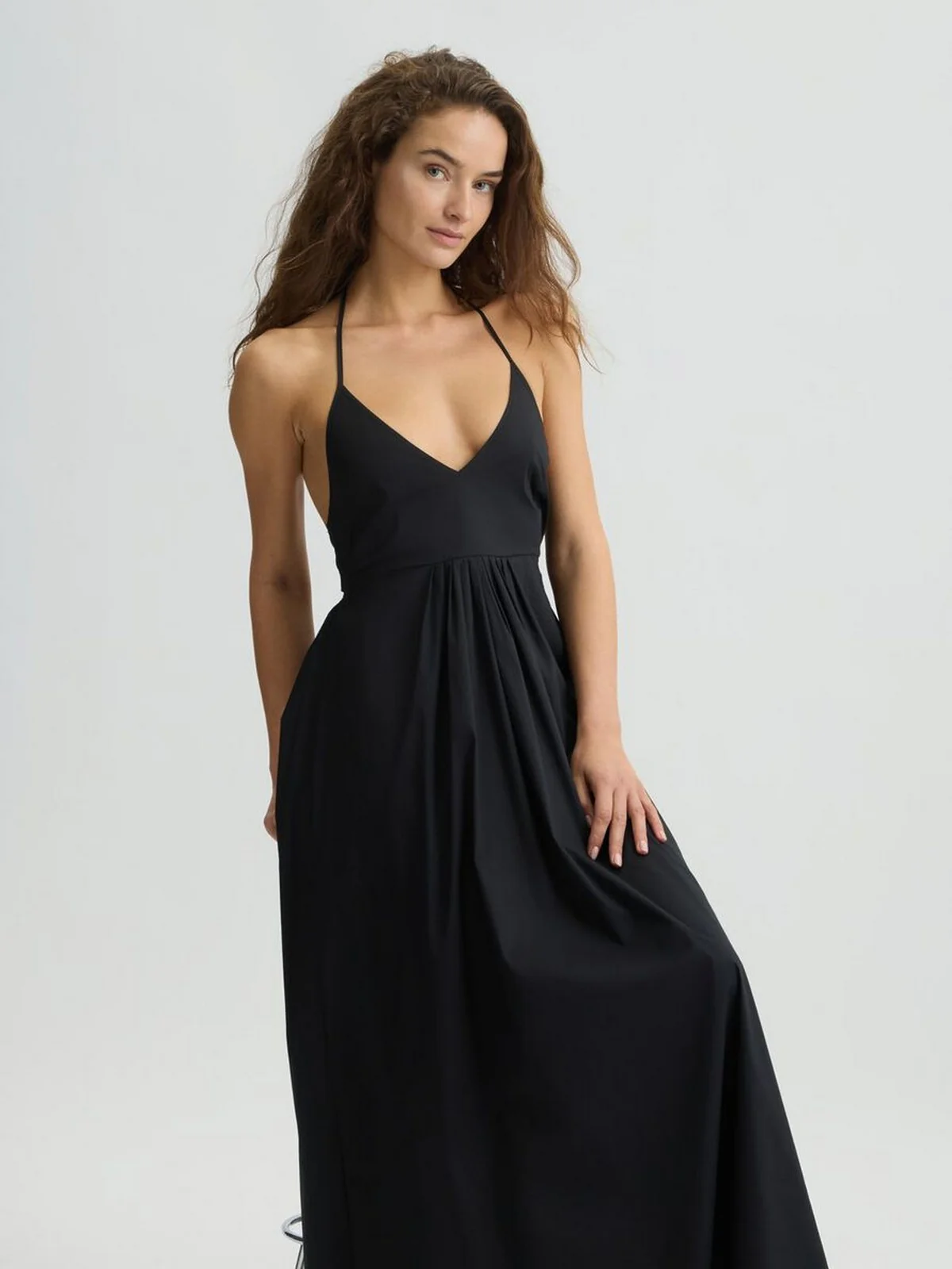 LIU JO BEACHWEAR Abito Donna  VA5069TS330 22222 NERO - Image 5