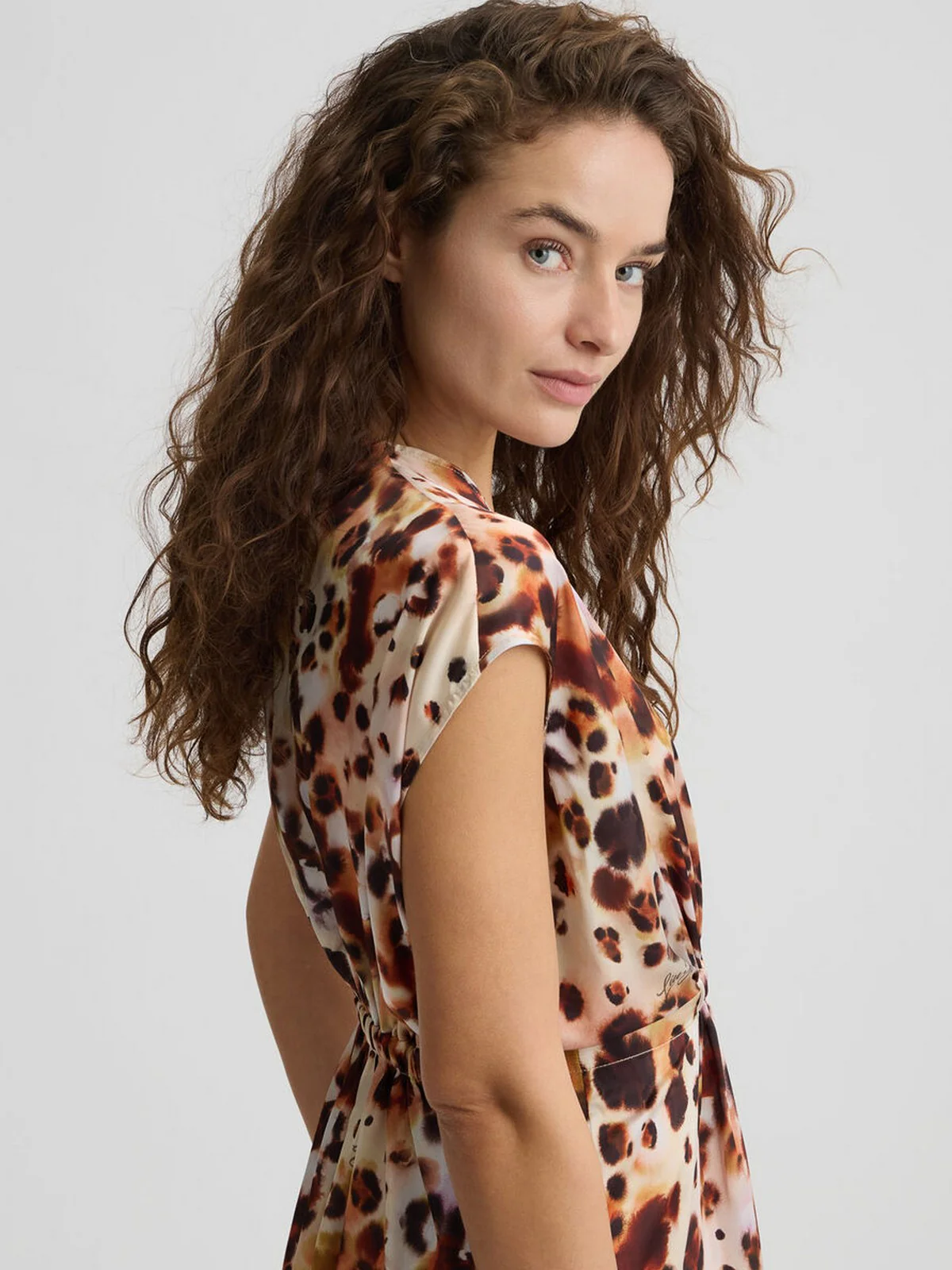 LIU JO BEACHWEAR Abito Donna  VA5119TS806 M9145 St.animal rouge - Image 4