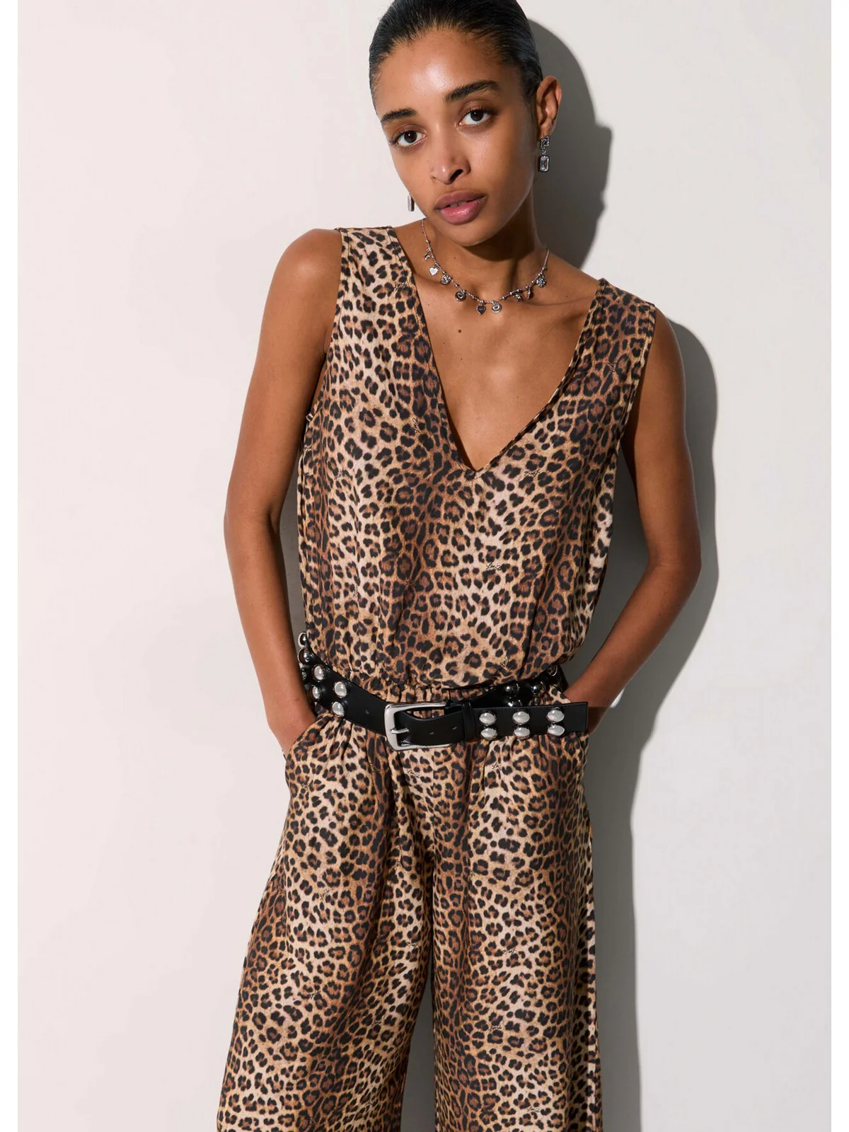 LIU JO BEACHWEAR Abito Donna  VA6050TS123 V9789 ANIMALIER - Image 4