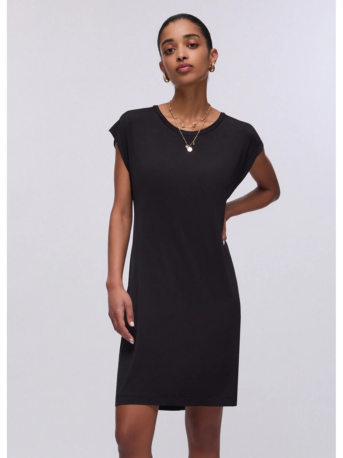 LIU JO BEACHWEAR Abito Donna  VA6159J3888 22222 Nero - Image 6