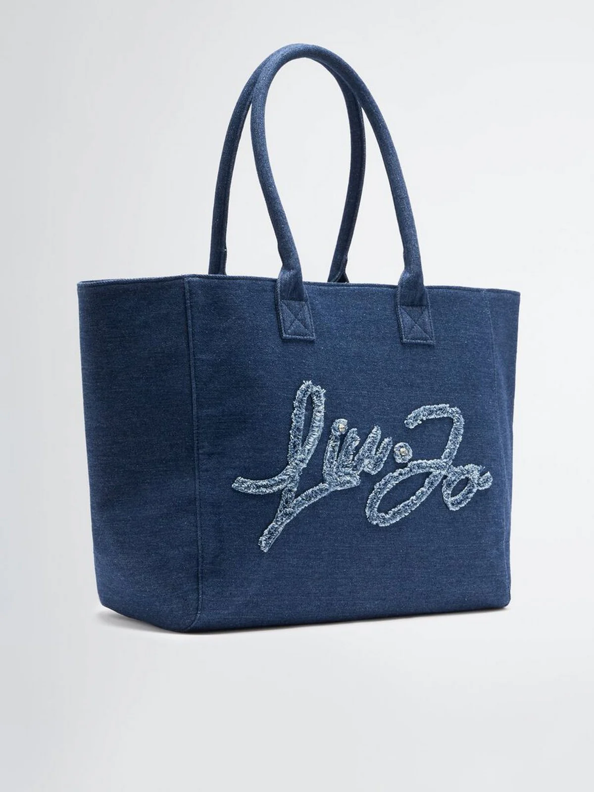 LIU JO BEACHWEAR Borsa Donna  VA5208D0001 00770 BLU DENIM - Image 3