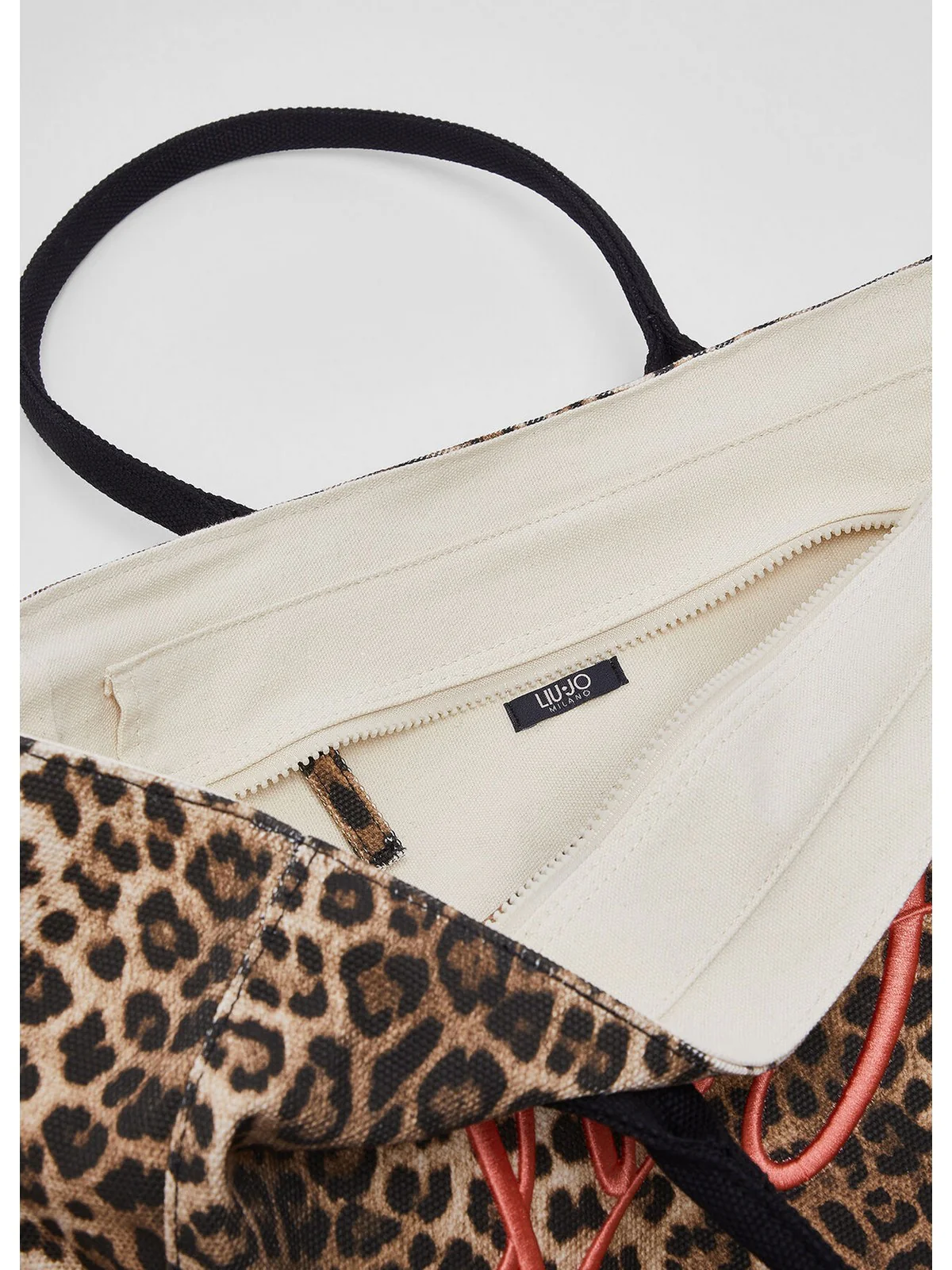 LIU JO BEACHWEAR Borsa Donna  VA6191T549A V9789 ANIMALIER - Image 4