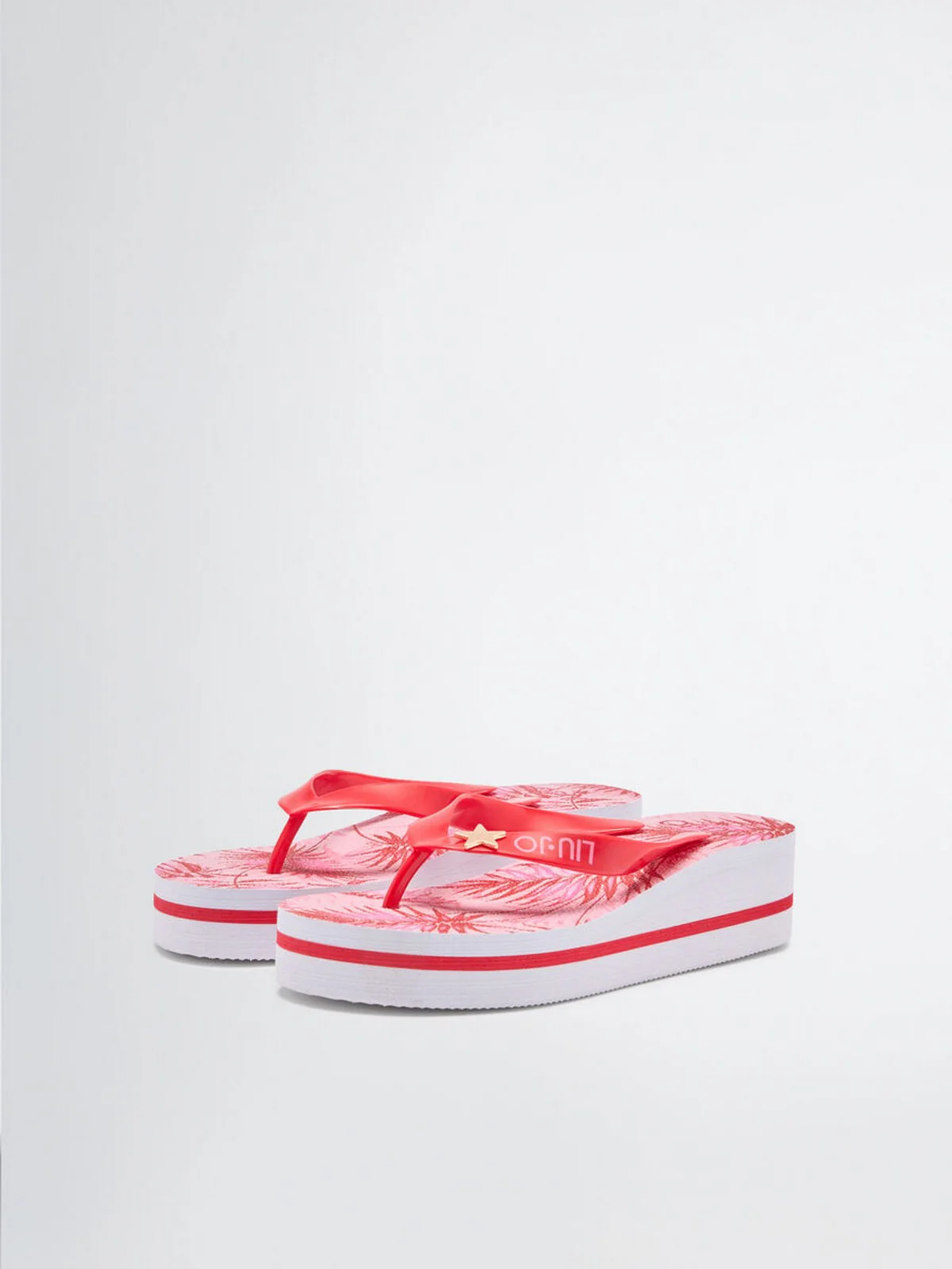 LIU JO BEACHWEAR Ciabatta Donna  VA5188E1005 M9150 St.pink palm - Image 2