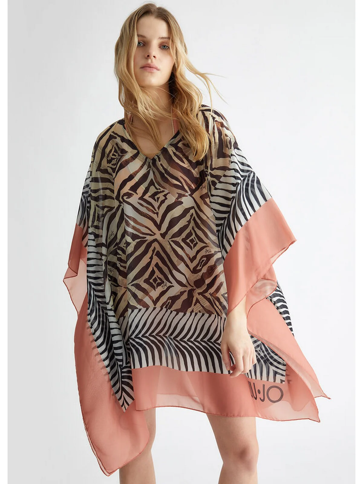 LIU JO BEACHWEAR Copricostume Donna  VA4057T4902 N9076 Rosa - Image 2