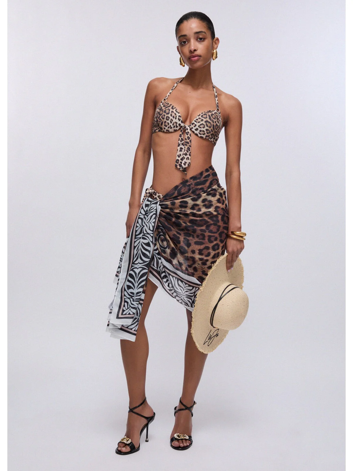 LIU JO BEACHWEAR Costume da bagno Donna  VA6010J6448 V9789 ANIMALIER - Image 2