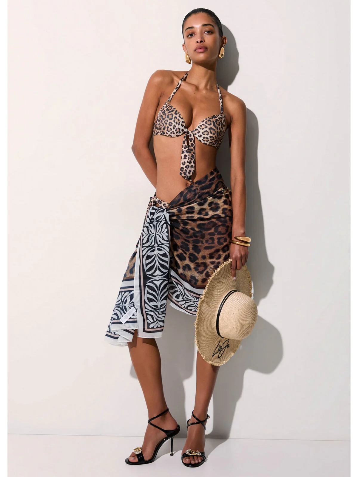 LIU JO BEACHWEAR Costume da bagno Donna  VA6010J6448 V9789 ANIMALIER - Image 5