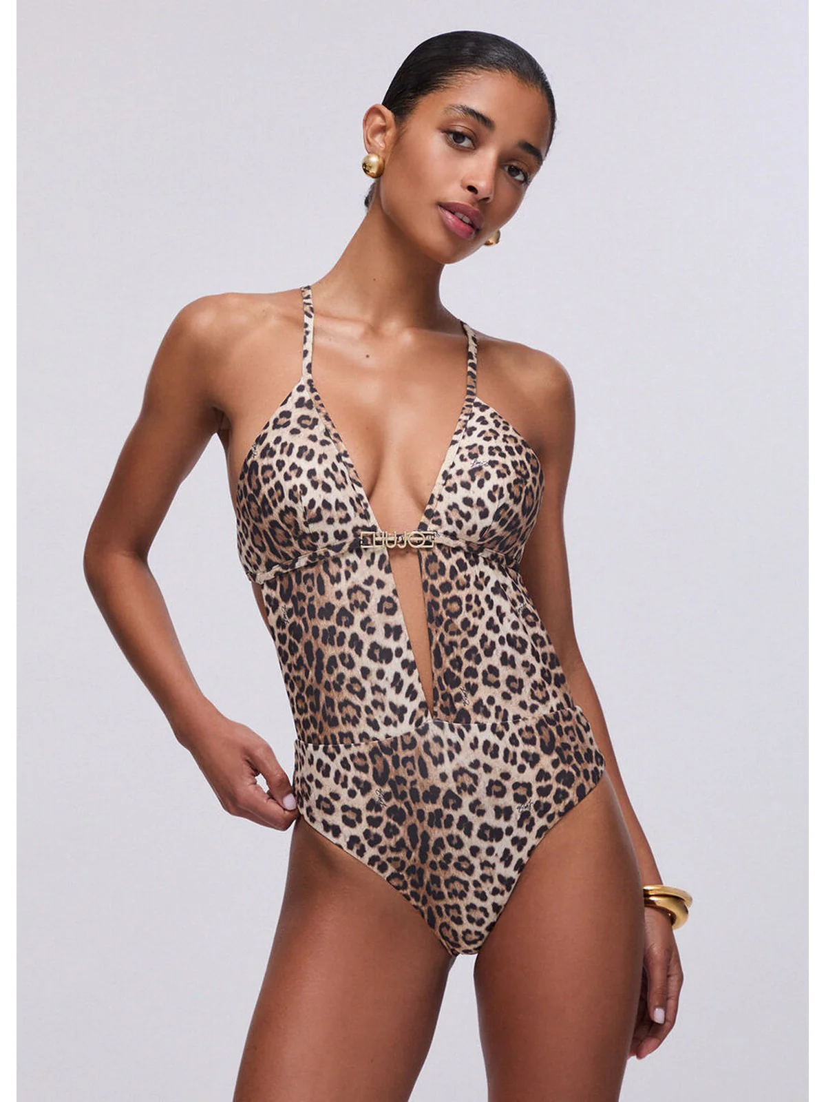 LIU JO BEACHWEAR Costume da bagno Donna  VA6104J6448 V9789 ANIMALIER - Image 7