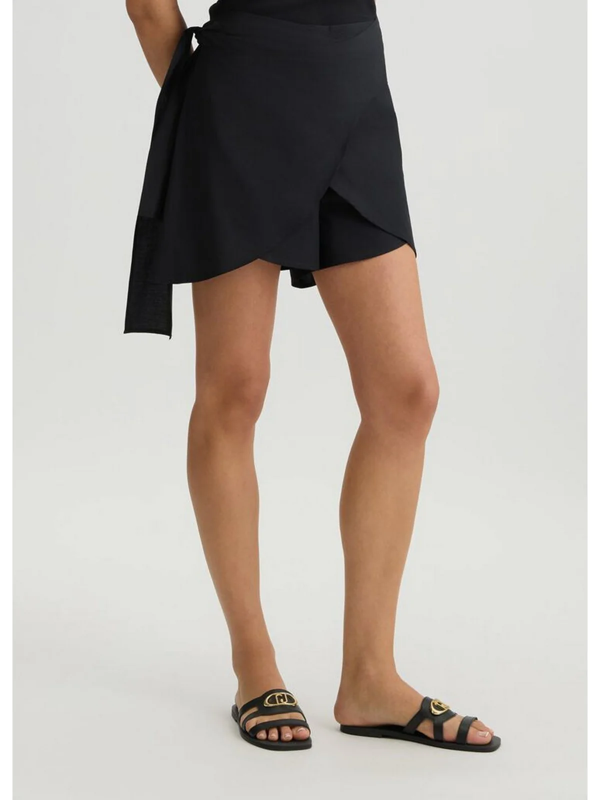 LIU JO BEACHWEAR Pantaloncino Donna  VA5071TS330 22222 NERO - Image 3