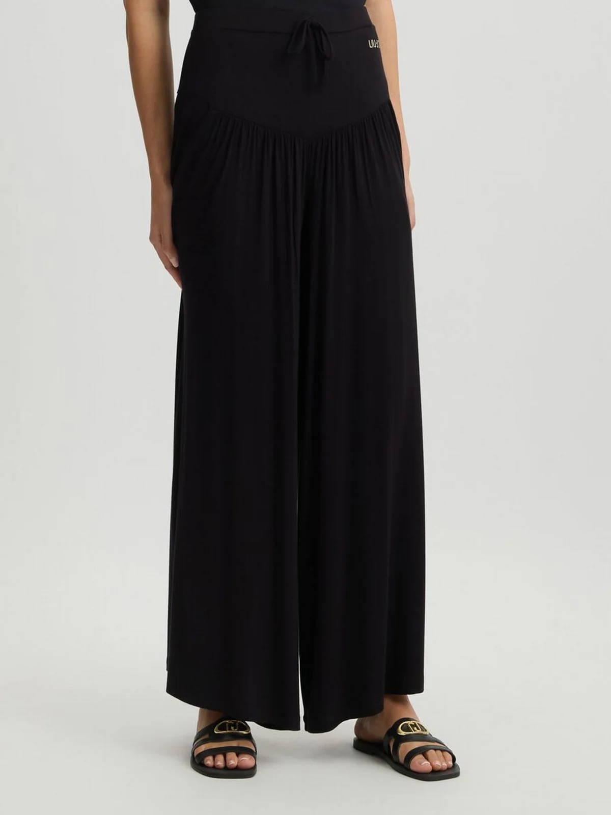 LIU JO BEACHWEAR Pantalone Donna VA5039JS360 22222 NERO - Image 2