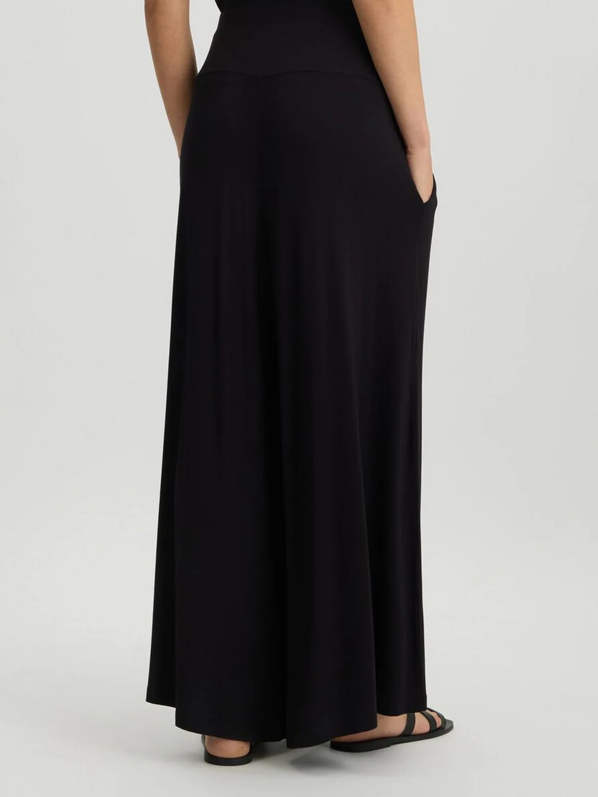 LIU JO BEACHWEAR Pantalone Donna VA5039JS360 22222 NERO - Image 3