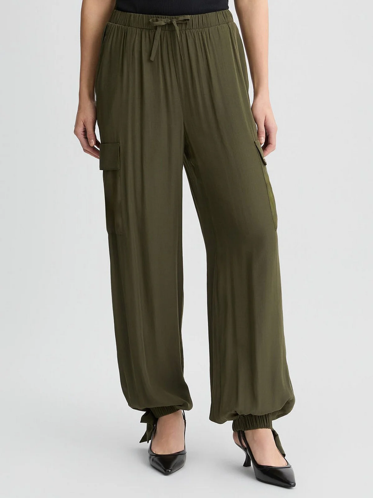 LIU JO BEACHWEAR Pantalone Donna  VA5165T2920 90414 LICHENE - Image 2