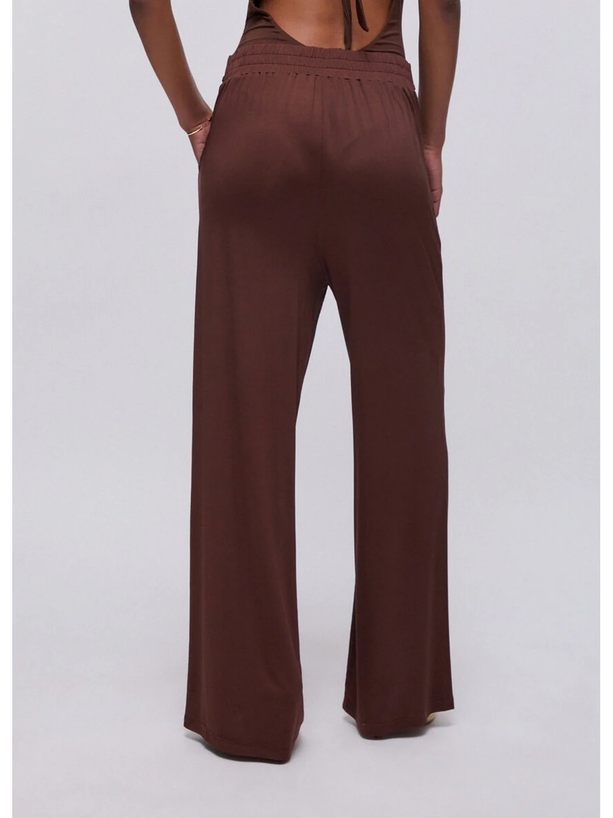 LIU JO BEACHWEAR Pantalone Donna  VA6157J3888 91118 TERRA - Image 6