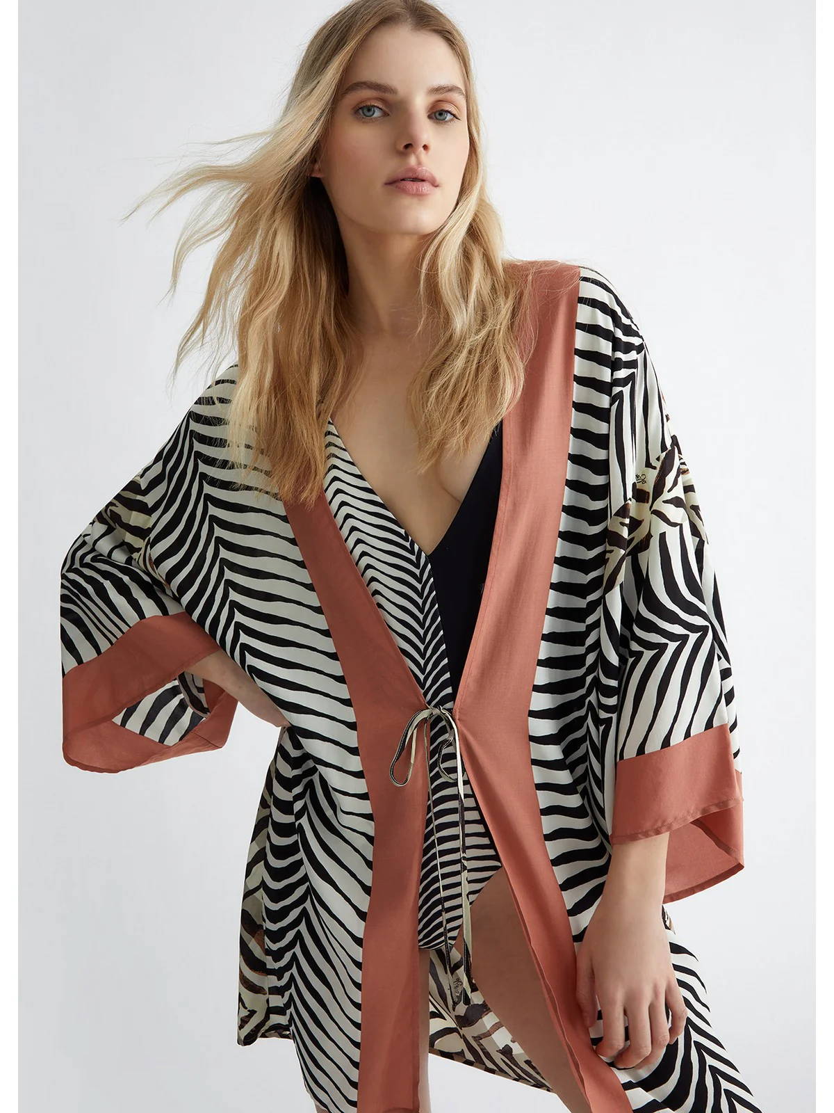 LIU JO BEACHWEAR Pareo Donna  VA4062TS056 N9076 Marrone - Image 4