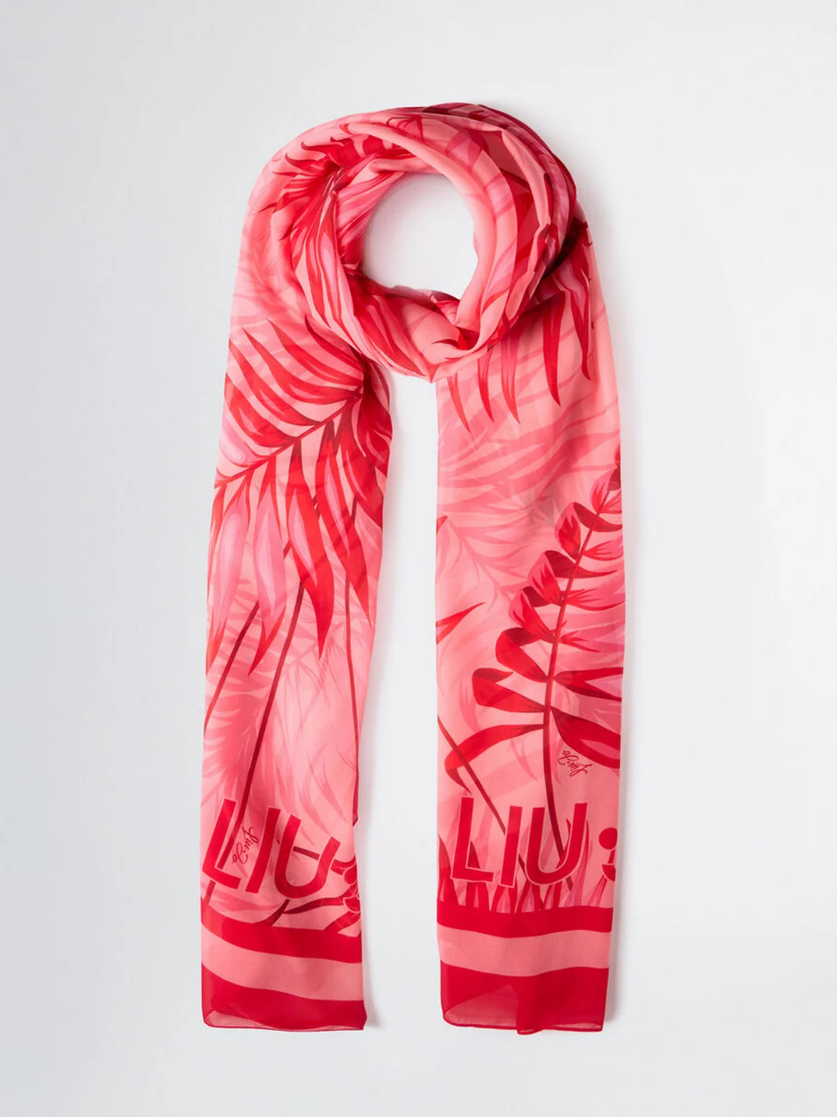 LIU JO BEACHWEAR Pareo Donna  VA5175T4902 M9150 St.pink palm - Image 3