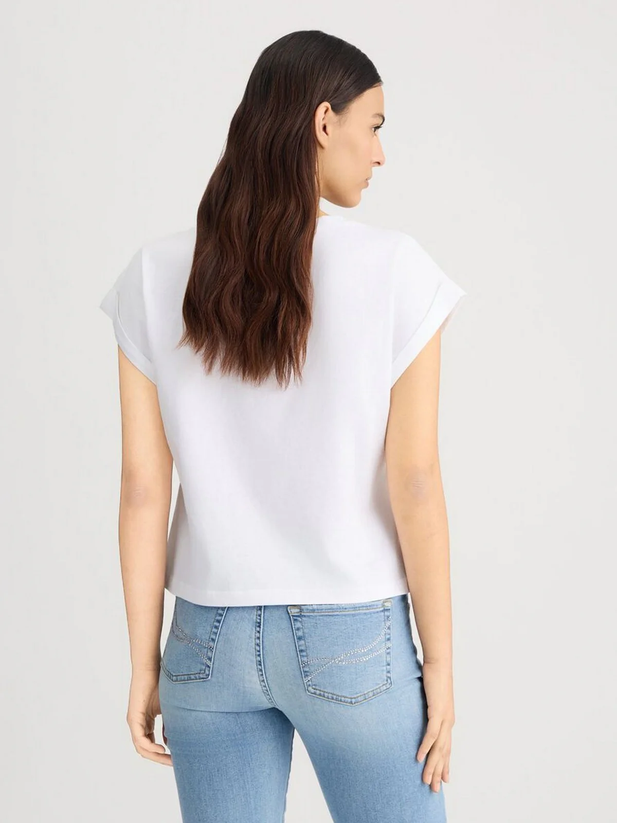 LIU JO BEACHWEAR T-shirt Donna  VA5151JS923 M9196 LJ bianco - Image 3