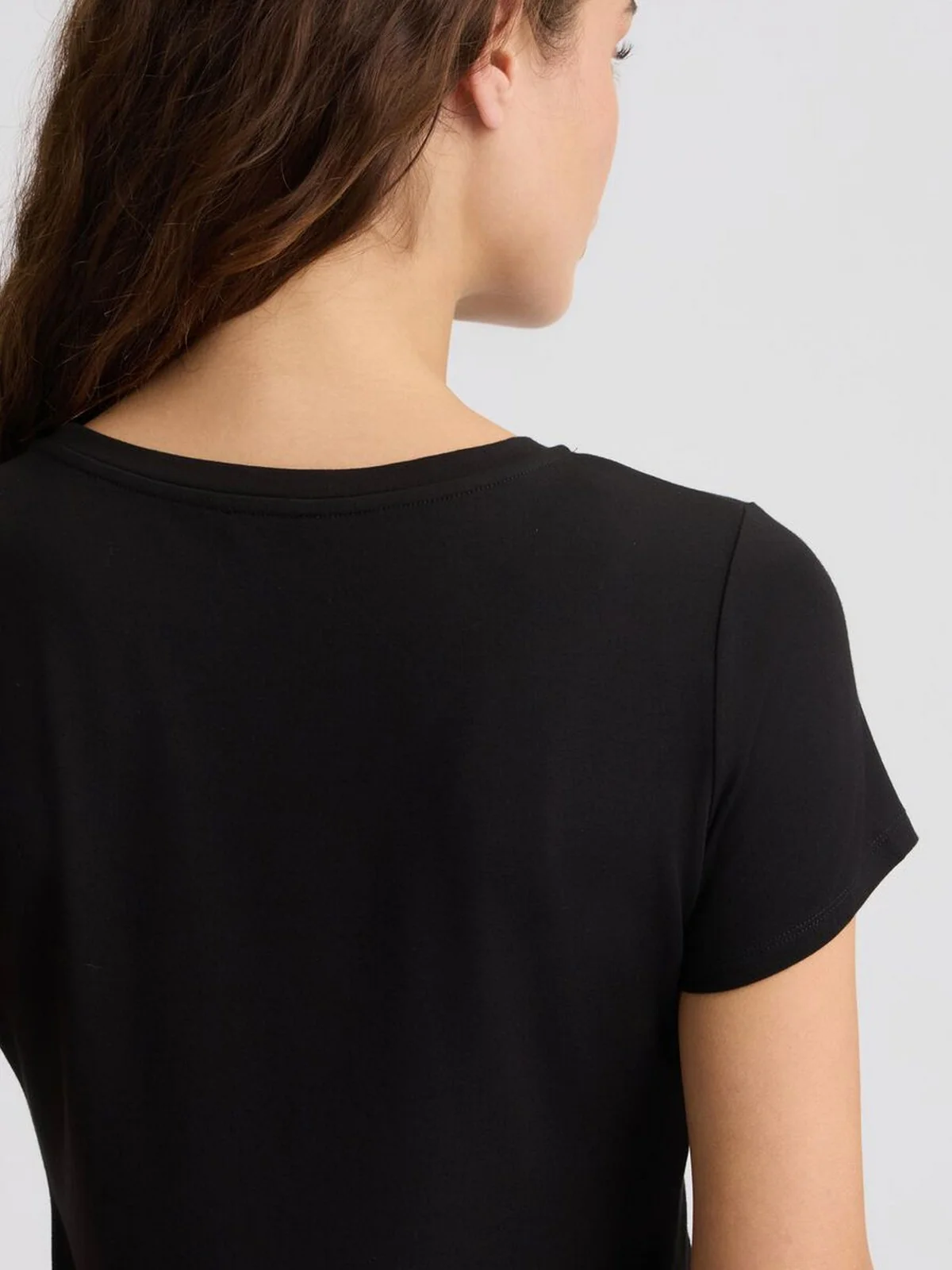 LIU JO BEACHWEAR T-shirt Donna  VA5157JS360 M9206 Nero/cascata - Image 6