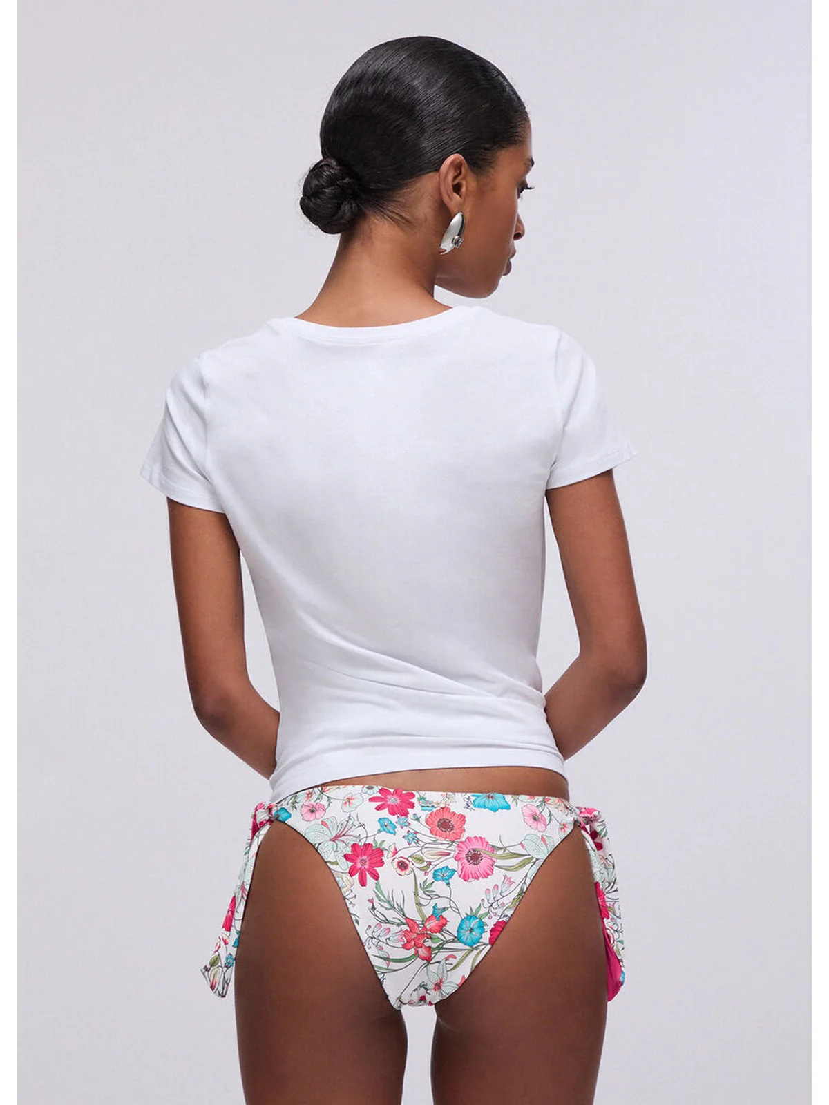LIU JO BEACHWEAR T-shirt Donna  VA6171JS003 T9550 Bianco/degrade - Image 6