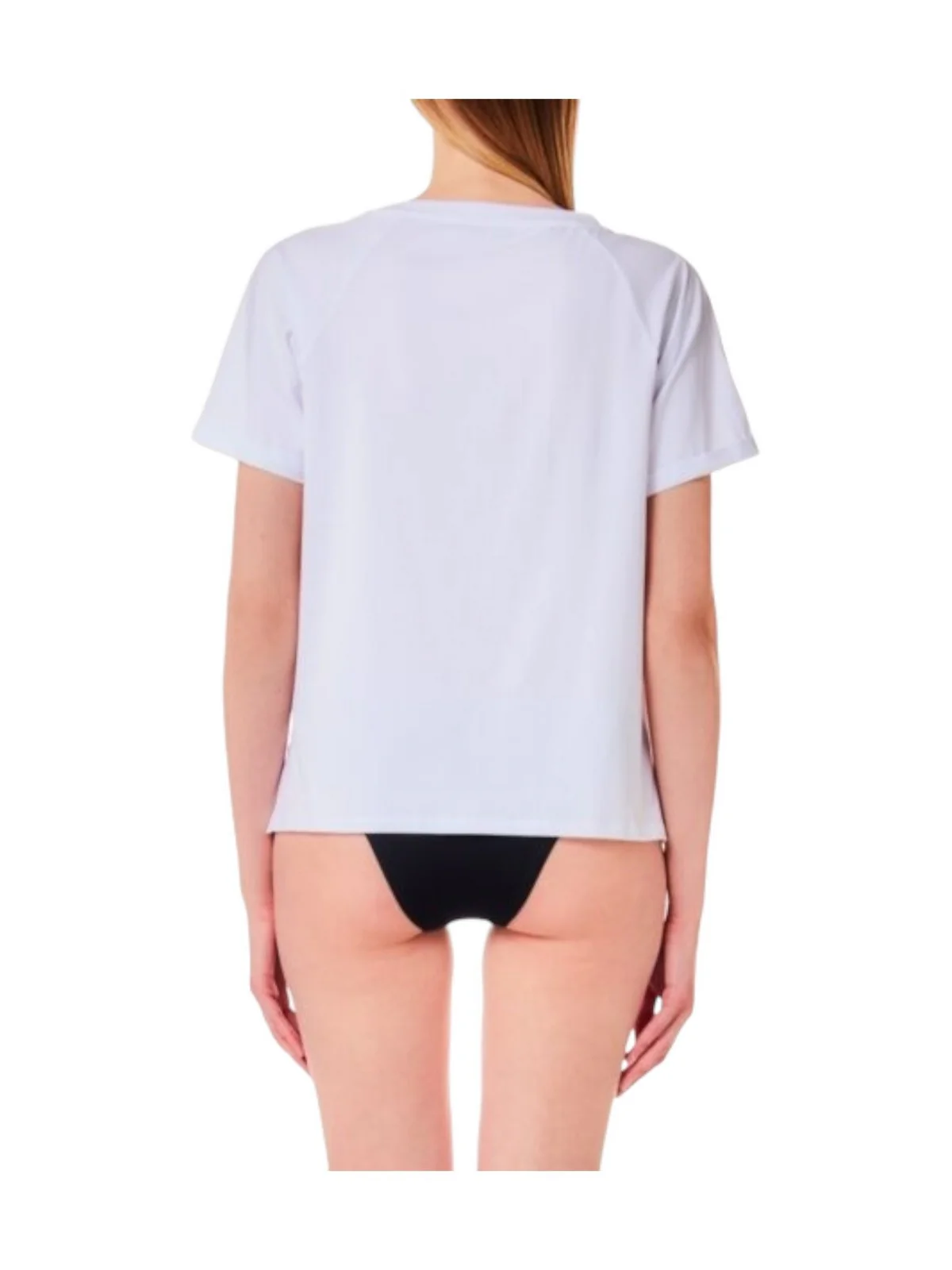 LIU JO BEACHWEAR T-Shirt e Polo Donna  VA4104JS003 N9250 Bianco - Image 4