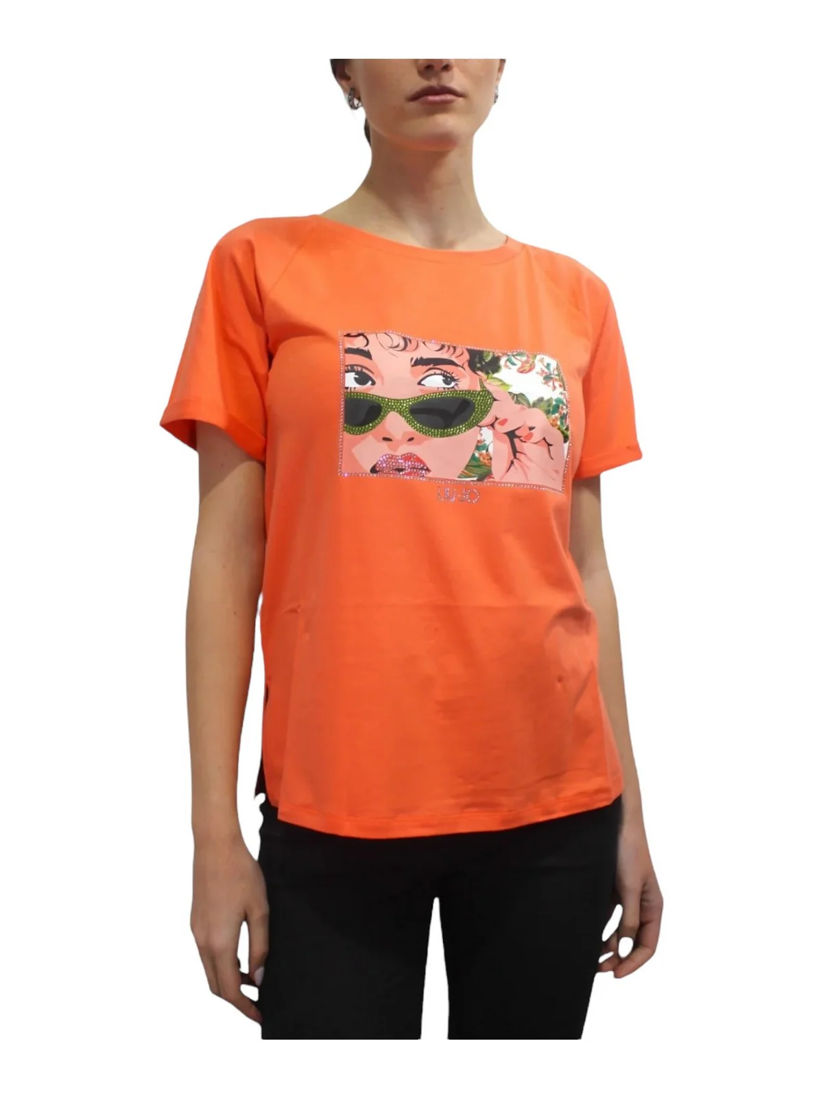 LIU JO BEACHWEAR T-Shirt e Polo Donna  VA4104JS003 N9251 Rosso - Image 2