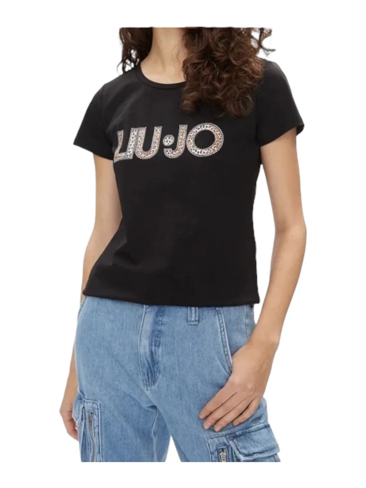 LIU JO BEACHWEAR T-Shirt e Polo Donna  VA4105JS003 09T52 Nero - Image 2