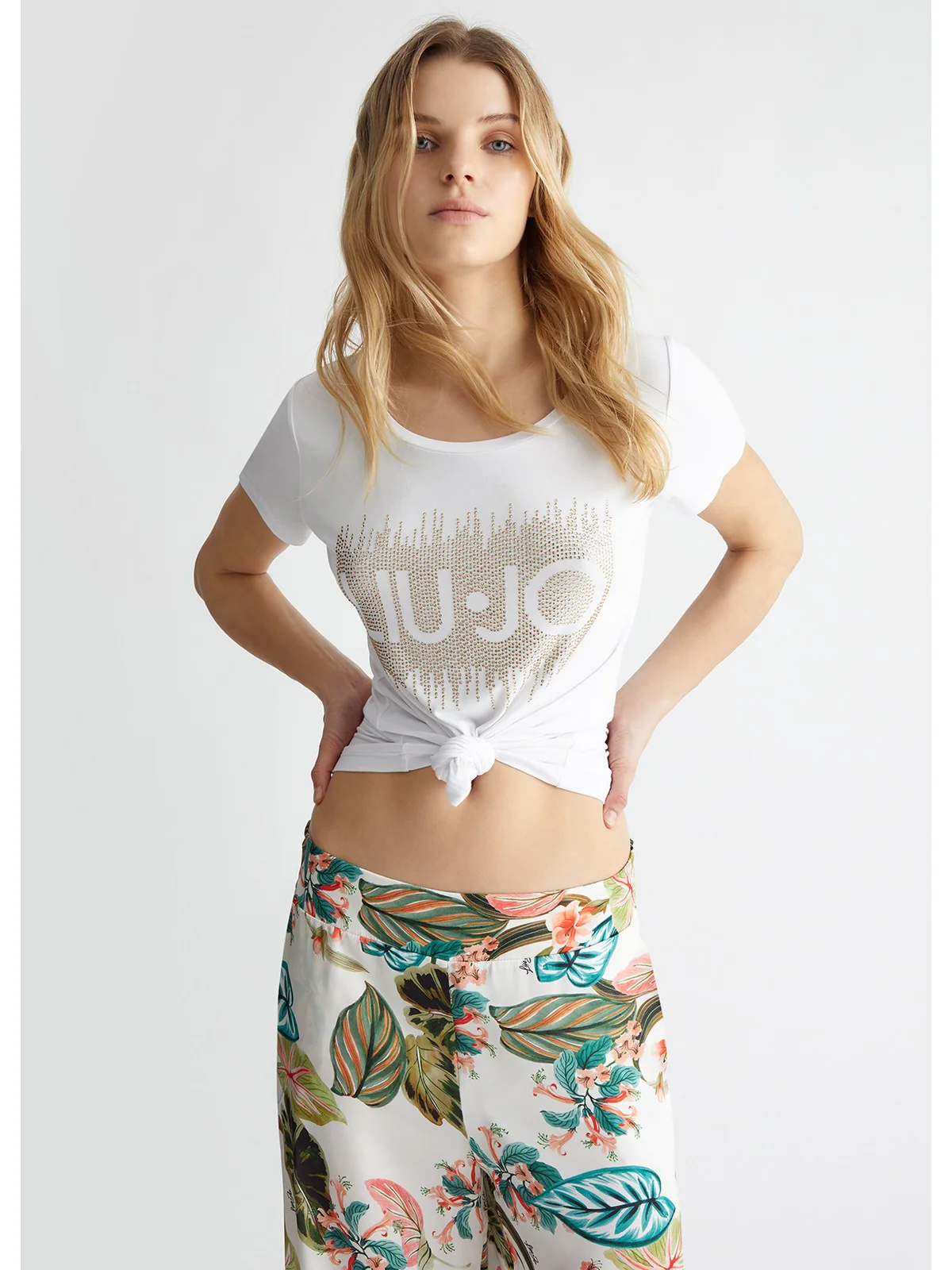 LIU JO BEACHWEAR T-Shirt e Polo Donna  VA4154JS360 N9240 Bianco - Image 2