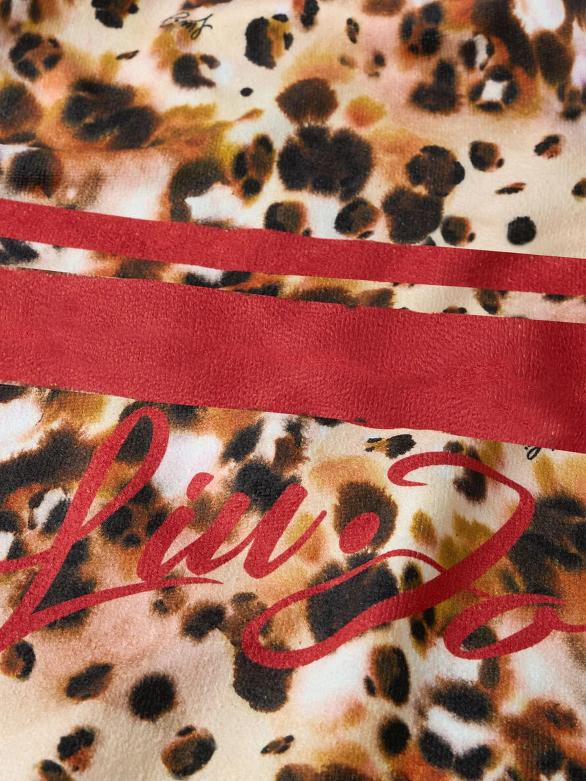 LIU JO BEACHWEAR Telo mare Donna  VA5200T0300 M9145 St.animal rouge - Image 4