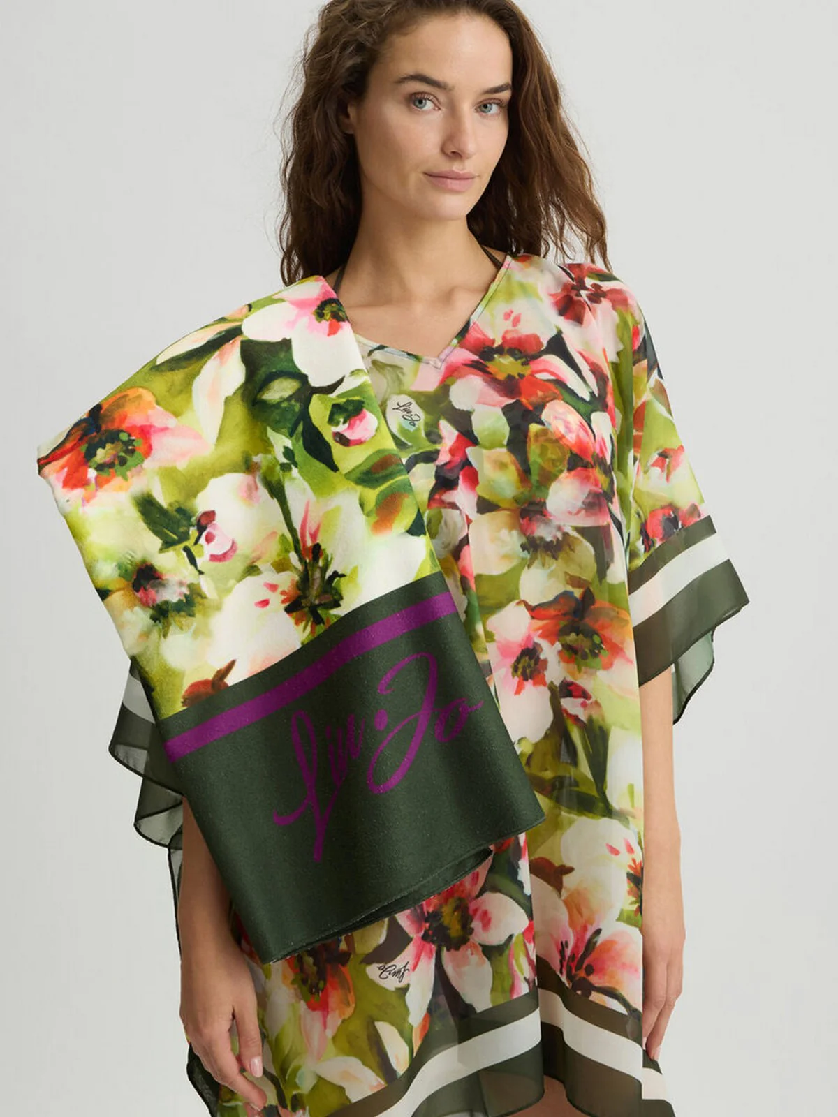 LIU JO BEACHWEAR Telo mare Donna  VA5200T0300 M9149 St.summer flower - Image 2