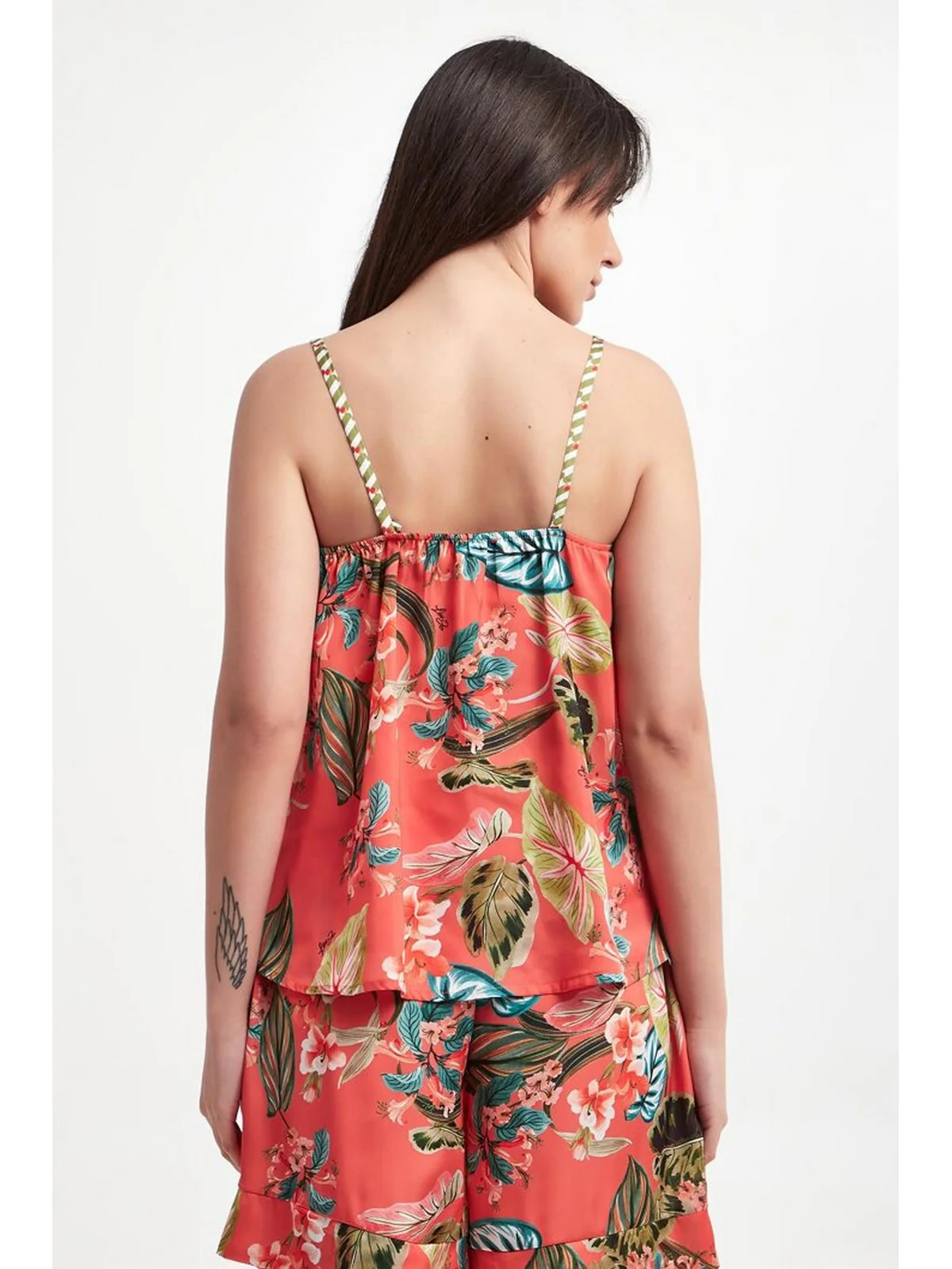 LIU JO BEACHWEAR Top Donna  VA4128TS806 N9075 Rosso - Image 2