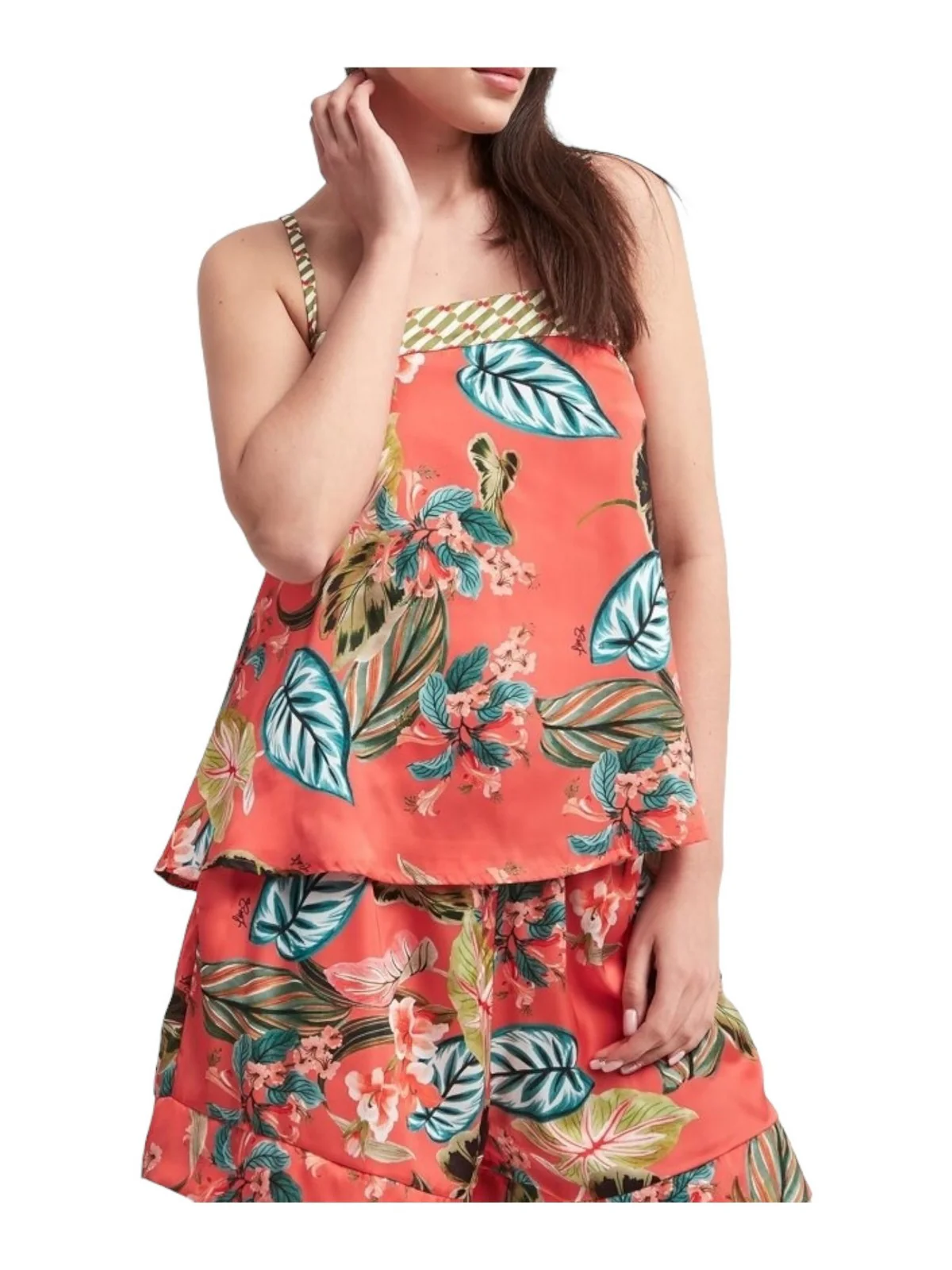 LIU JO BEACHWEAR Top Donna  VA4128TS806 N9075 Rosso - Image 3