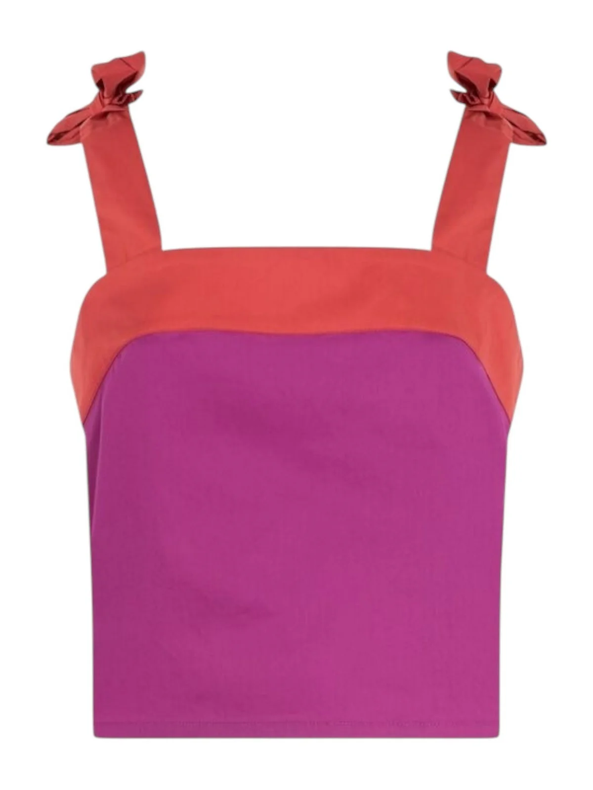 LIU JO BEACHWEAR Top Donna  VA5064TS330 C3649 Hollyhock/rosso argi - Image 8