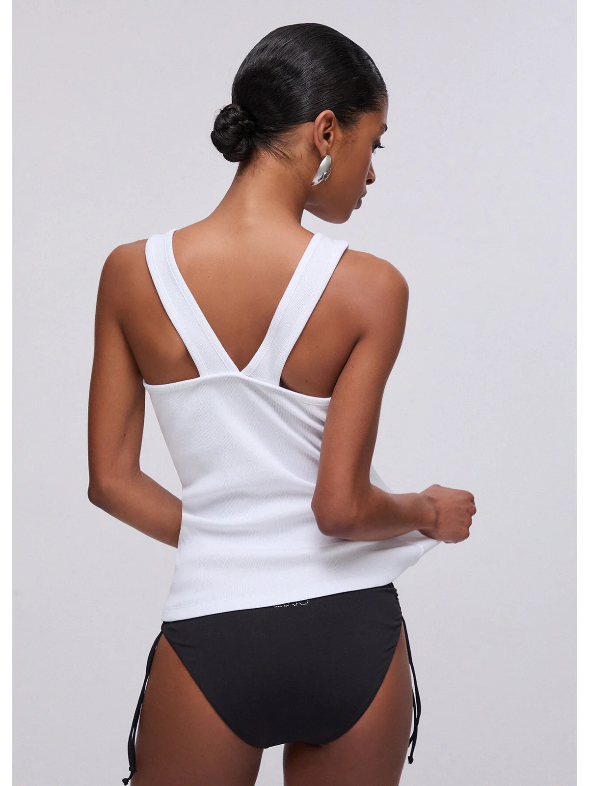 LIU JO BEACHWEAR Top Donna  VA6122J4822 11110 Bianco - Image 6