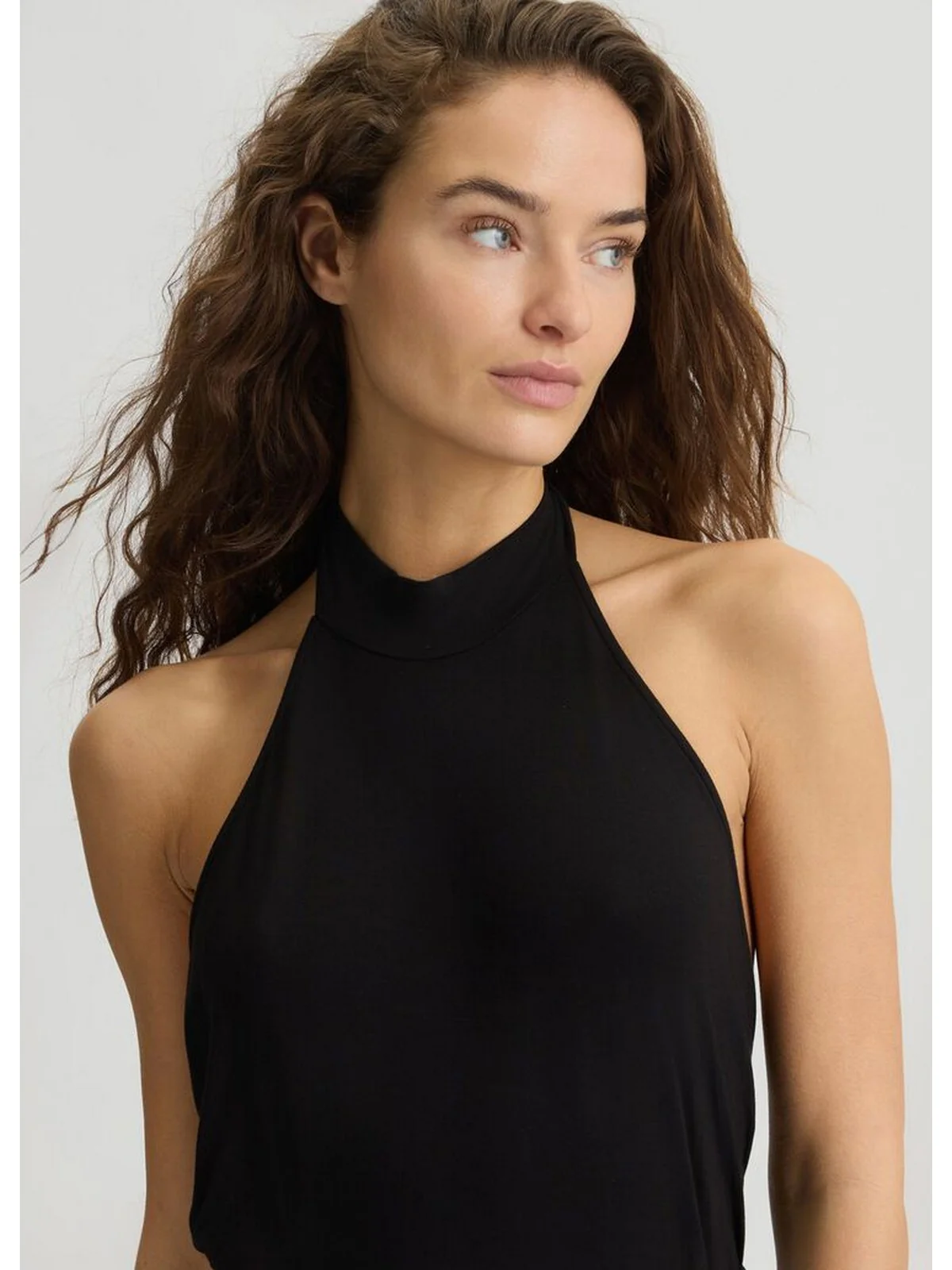 LIU JO BEACHWEAR Tuta Donna  VA5033JS360 22222 NERO - Image 2