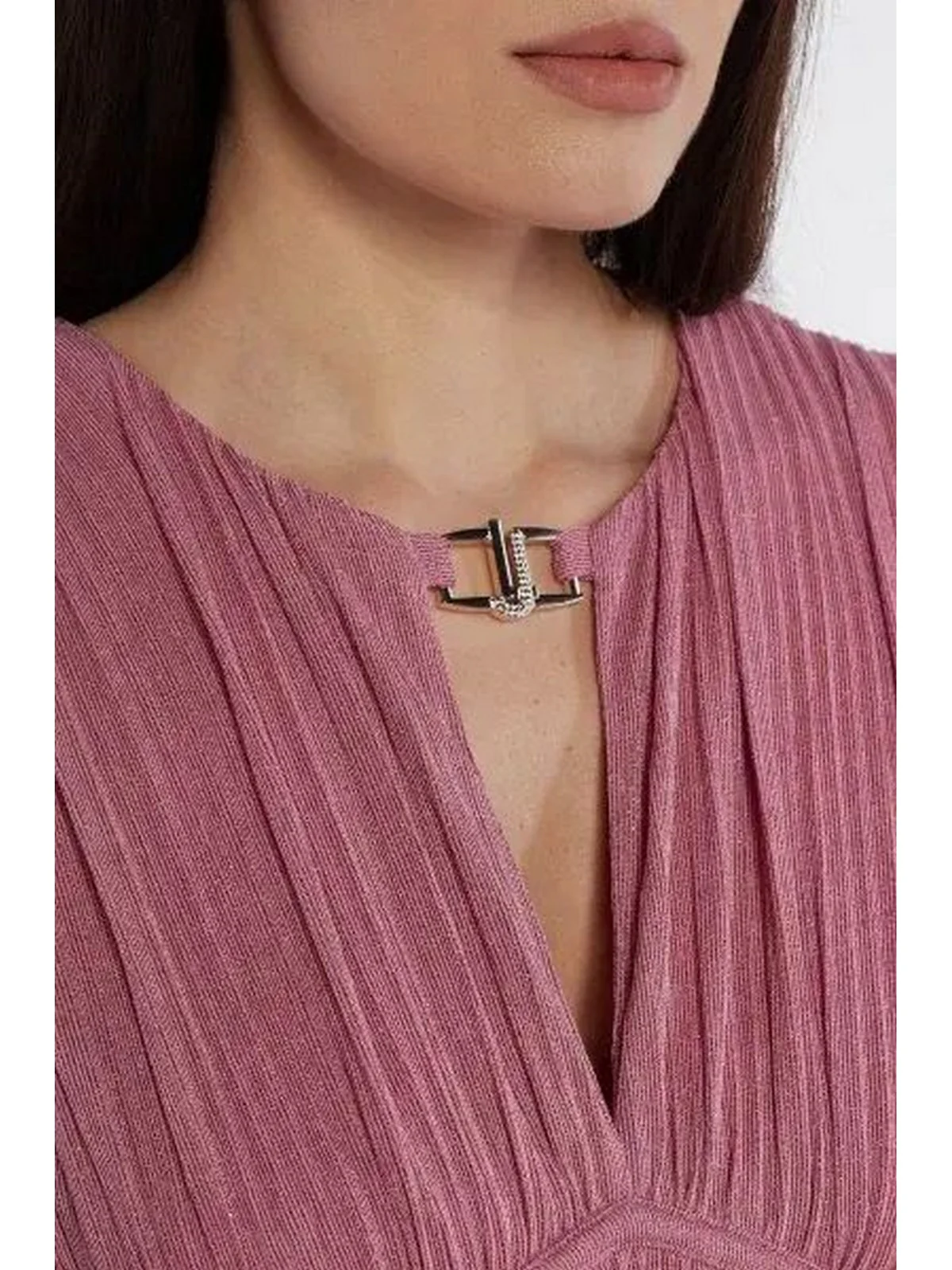 LIU JO BLACK Abito Donna  CA4050J1923 A4203 Rosa - Image 5