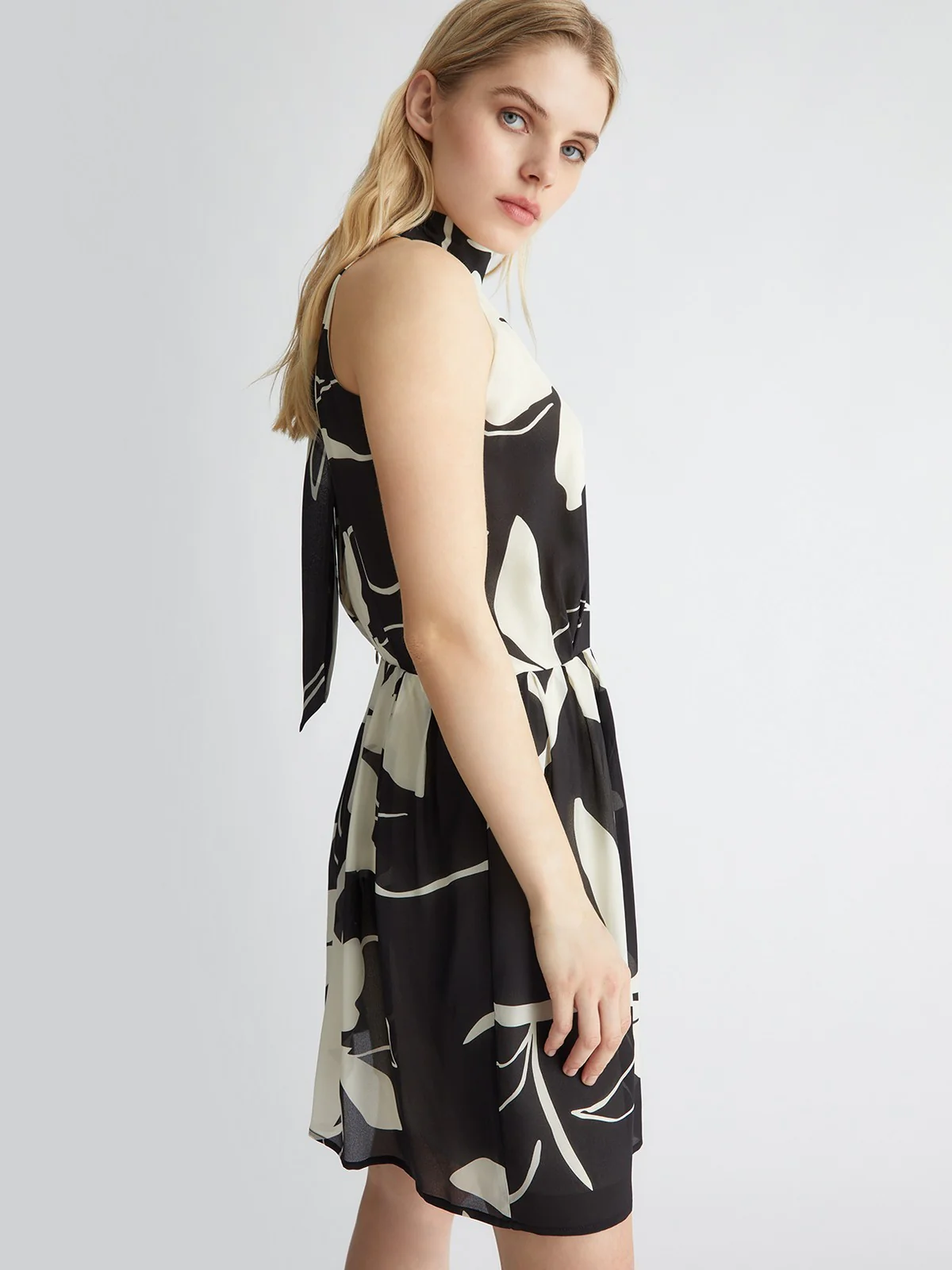 LIU JO BLACK Abito Donna  CA4195T3598 N9103 Nero - Image 3