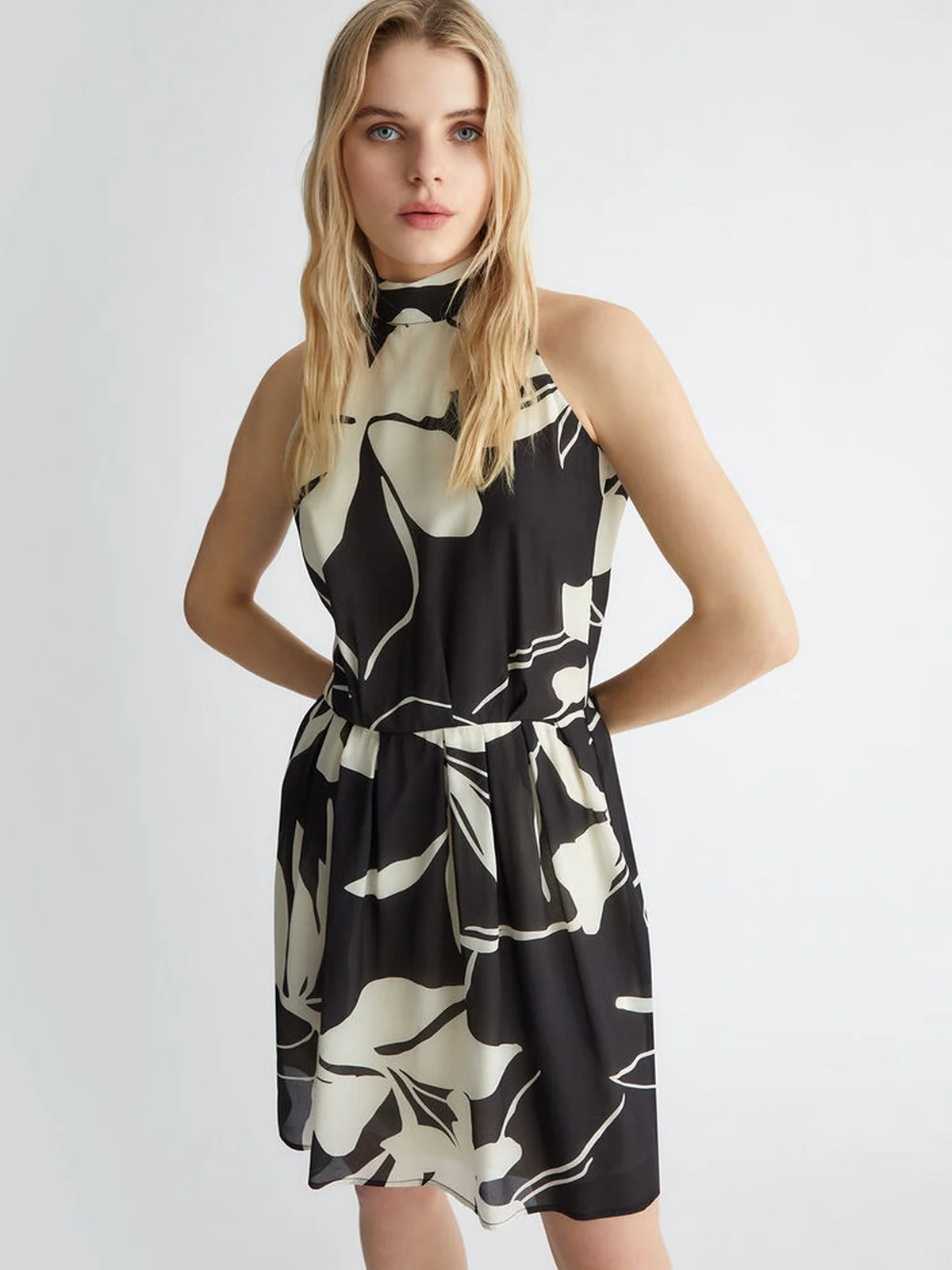 LIU JO BLACK Abito Donna  CA4195T3598 N9103 Nero - Image 4