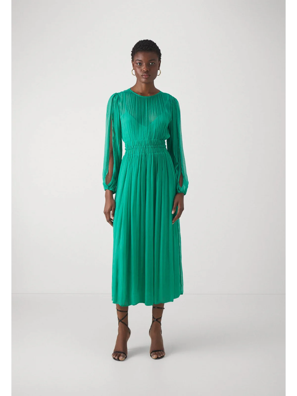 LIU JO BLACK Abito Donna CA4302T3473 X0556 Verde - Image 2