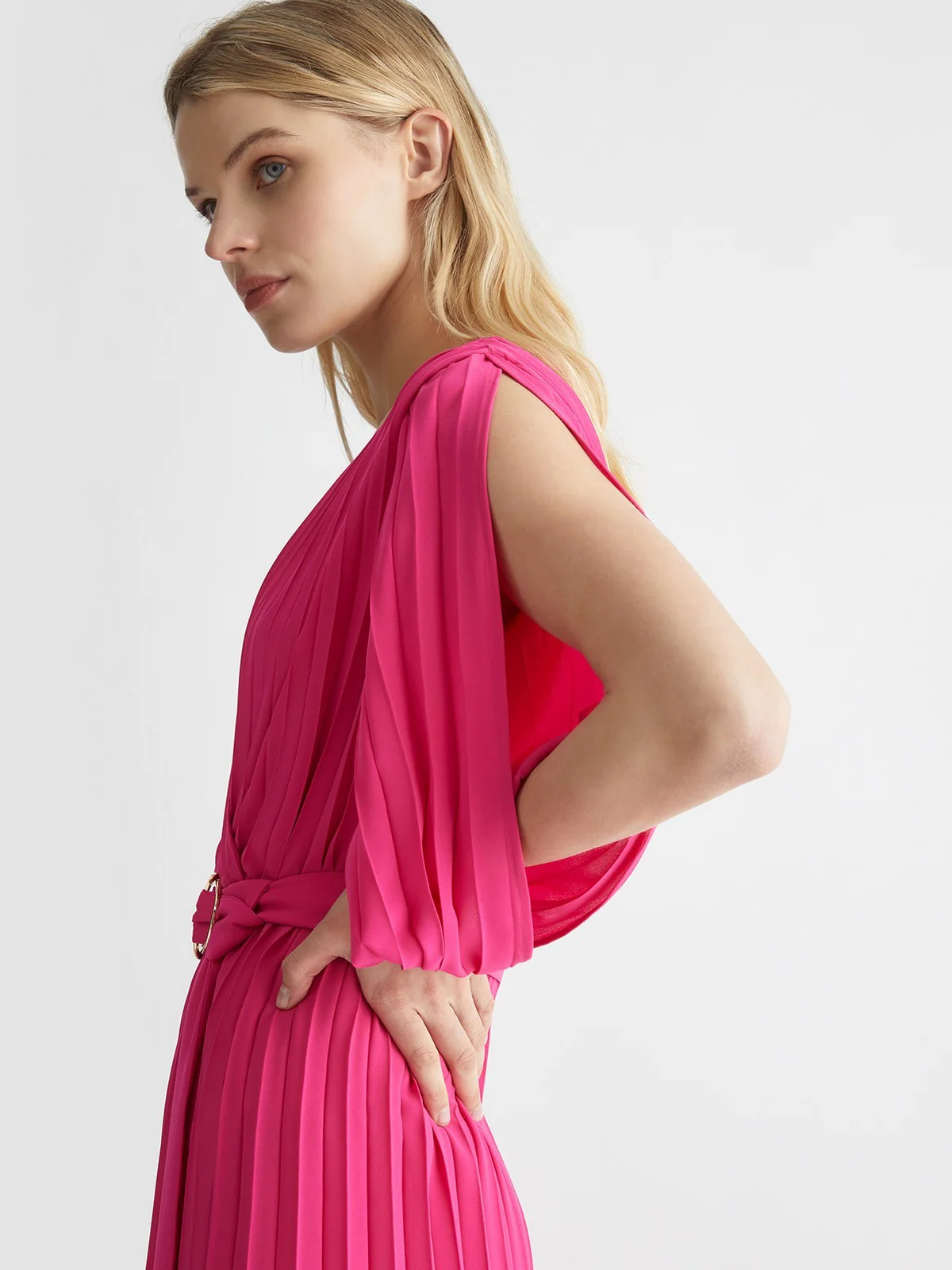 LIU JO BLACK Abito Donna  CA4339TS055 X0544 Rosa - Image 4