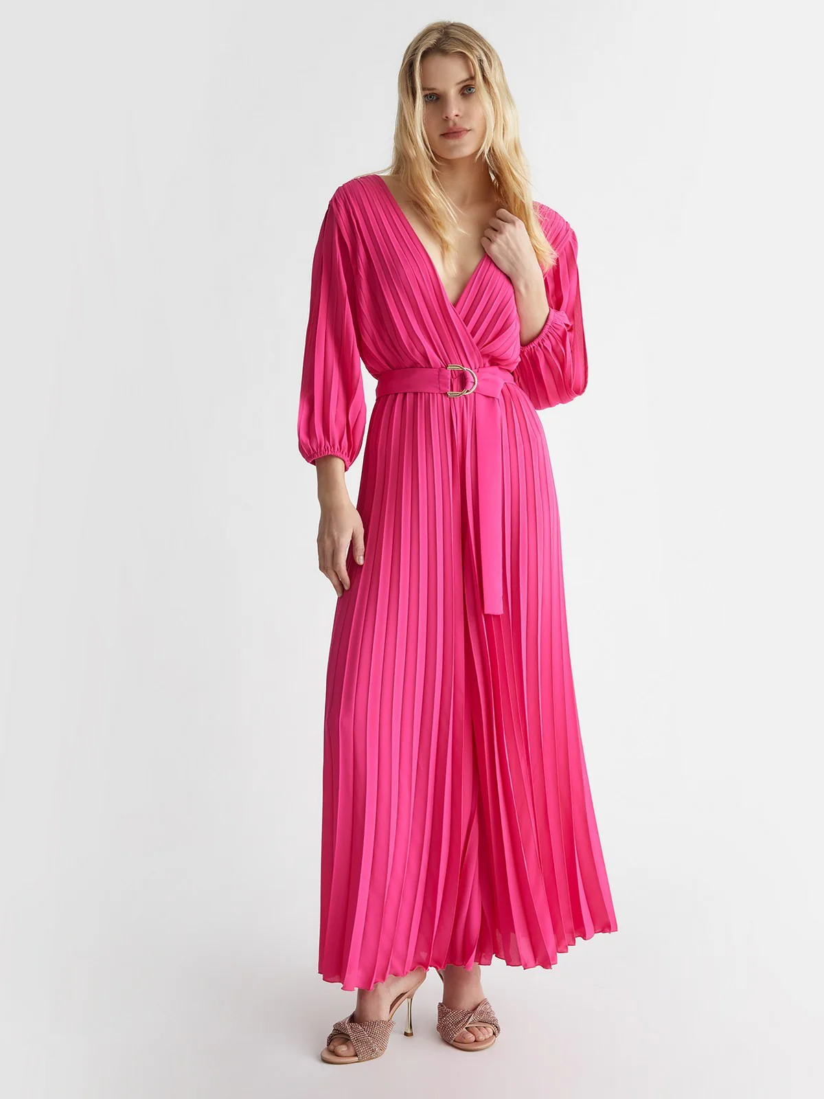 LIU JO BLACK Abito Donna  CA4339TS055 X0544 Rosa - Image 5