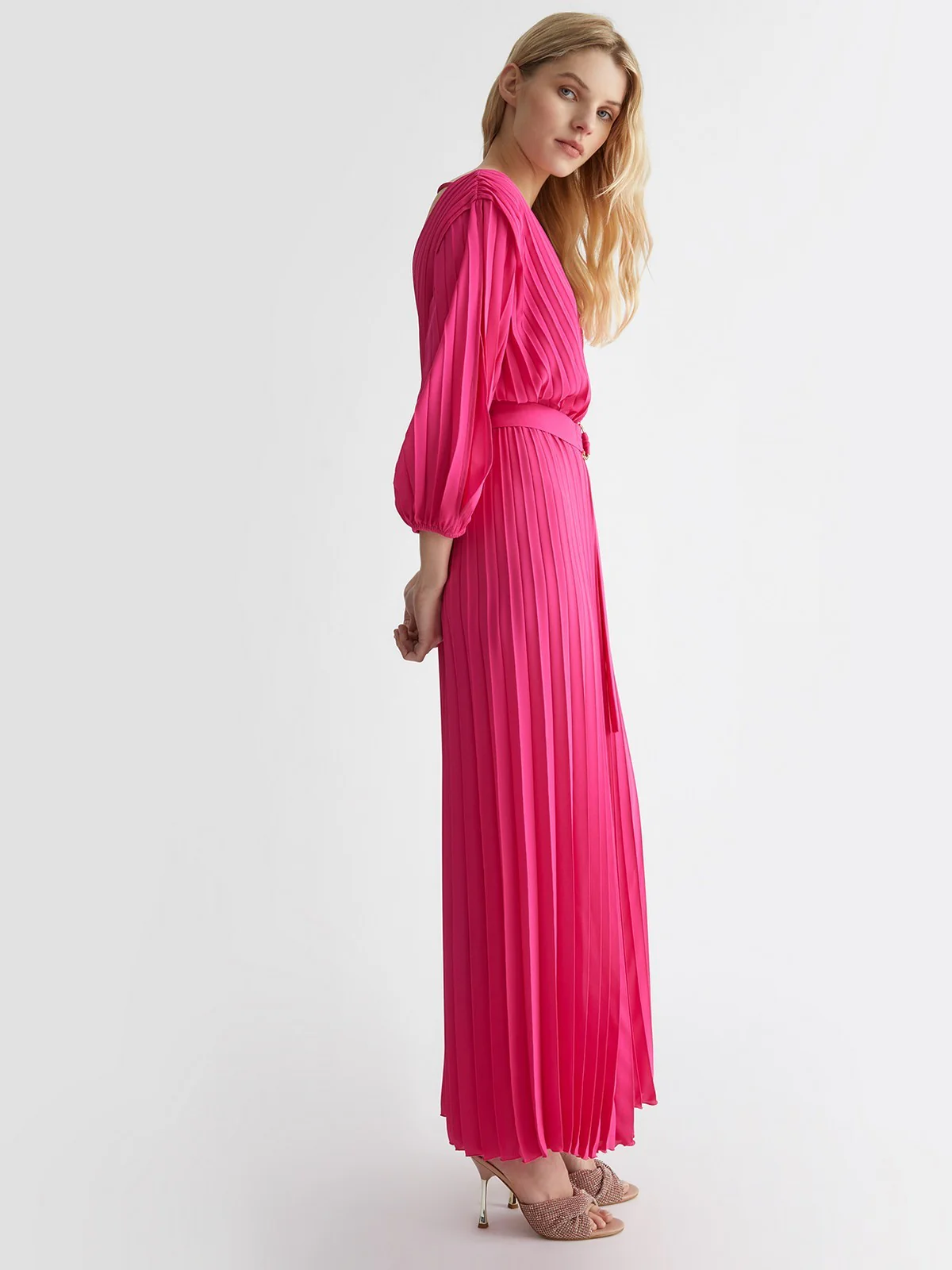 LIU JO BLACK Abito Donna  CA4339TS055 X0544 Rosa - Image 6