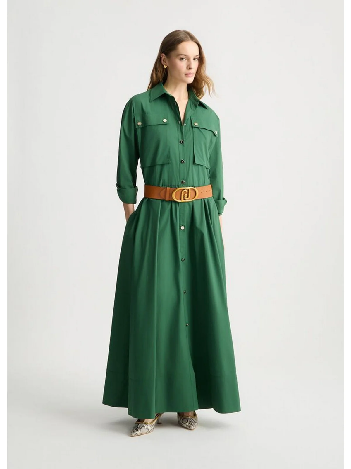 LIU JO BLACK Abito Donna  CA5293TS246 X0665 Wild jungle - Image 2