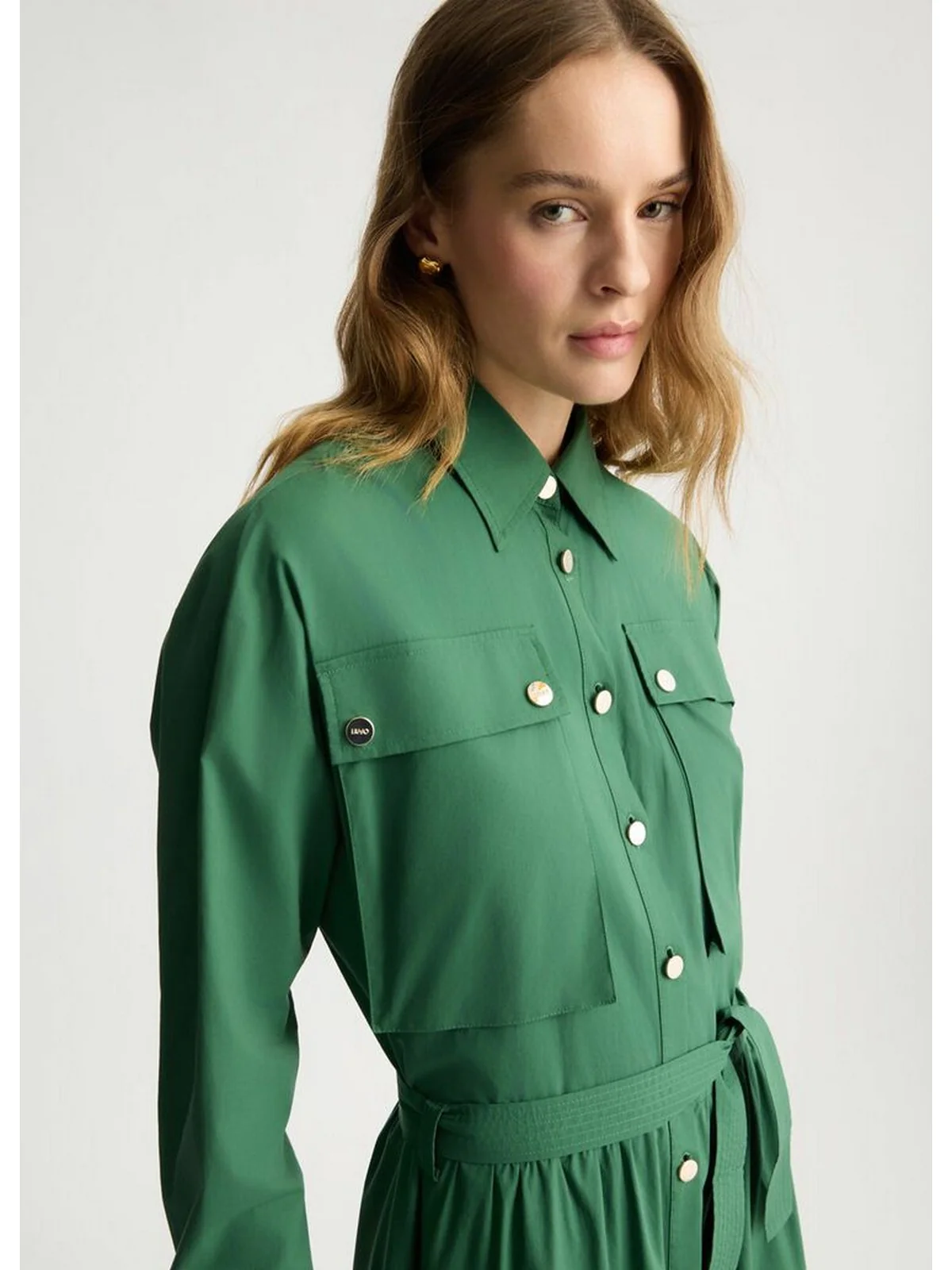LIU JO BLACK Abito Donna  CA5293TS246 X0665 Wild jungle - Image 4